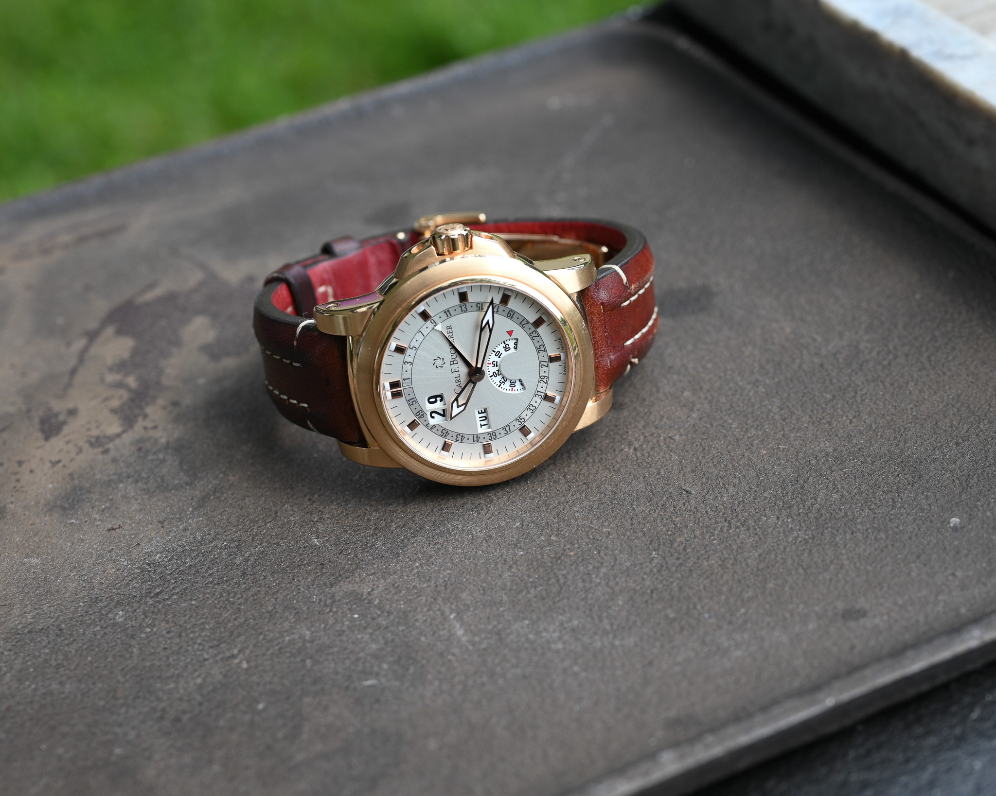 Carl F. Bucherer Patravi Calendar – Ref. 00.10629.03.13.01 | Rotgold | Perfekter Zustand – Bild 9