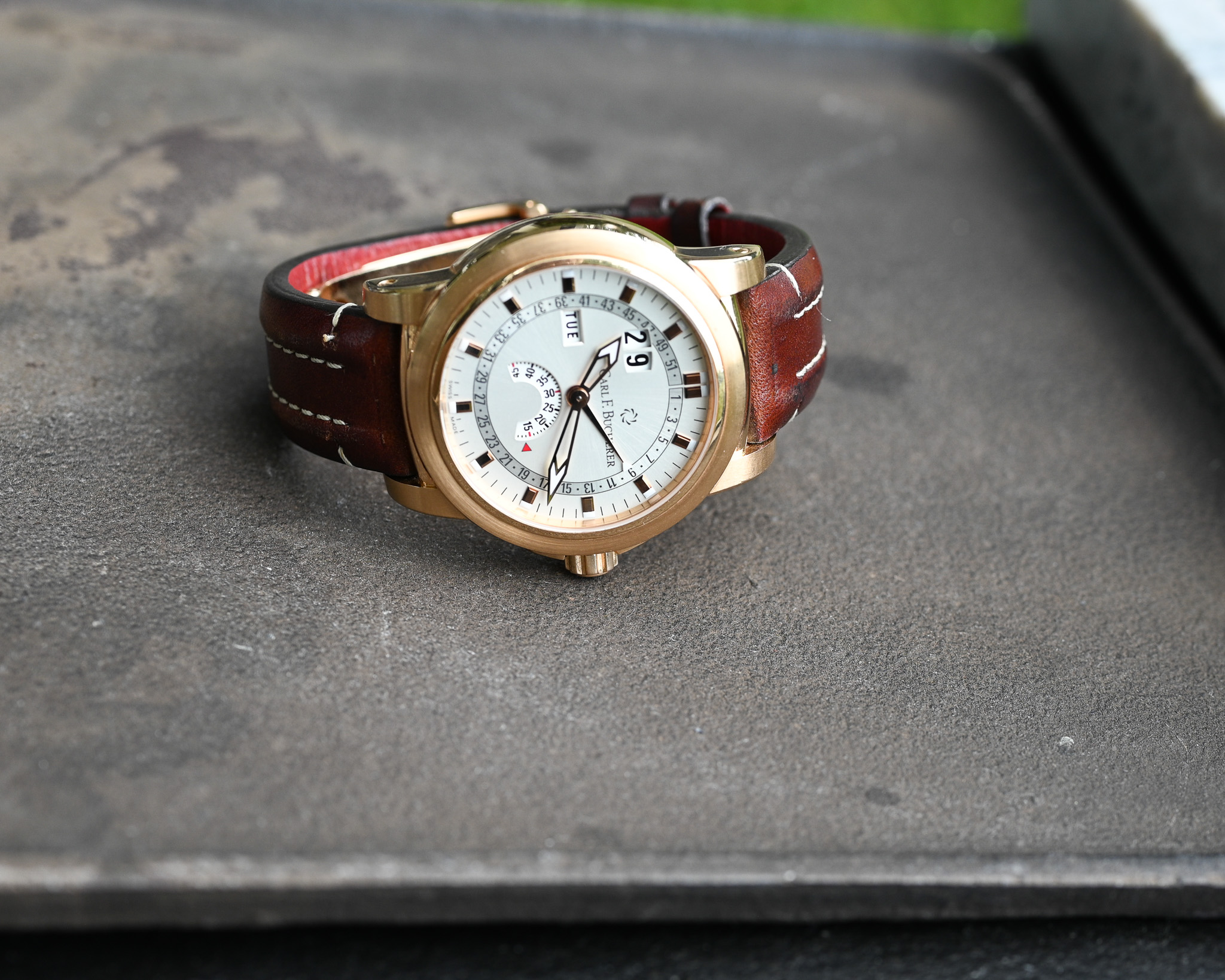 Carl F. Bucherer Patravi Calendar – Ref. 00.10629.03.13.01 | Rotgold | Perfekter Zustand – Bild 10