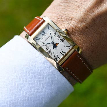 Cartier Tank Américaine Mondphasen-Kalender – Ref. 819908 | Seltene und limitierte Komplikation