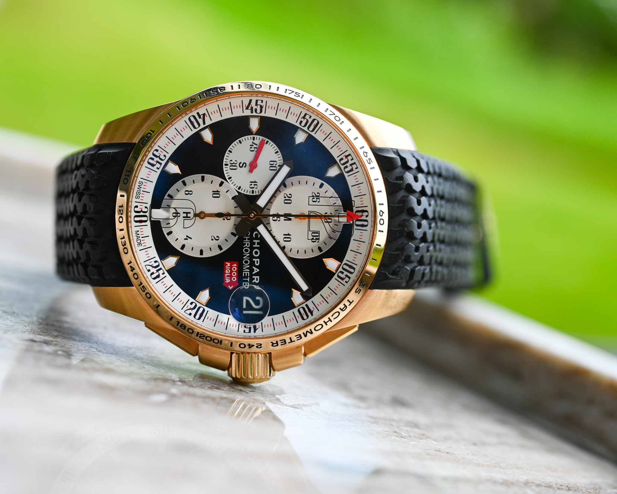 Chopard Mille Miglia GT XL Referenz 161268-5010 Rotgold im Fullset – Bild 12