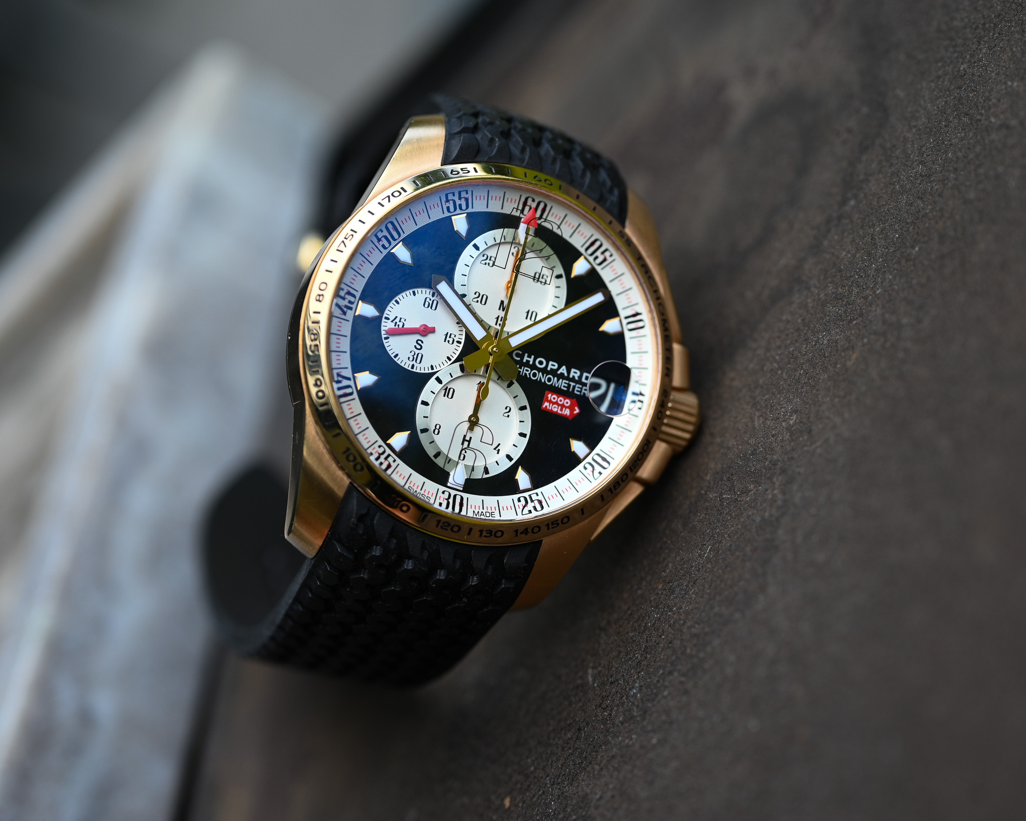 Chopard Mille Miglia GT XL Referenz 161268-5010 Rotgold im Fullset – Bild 9