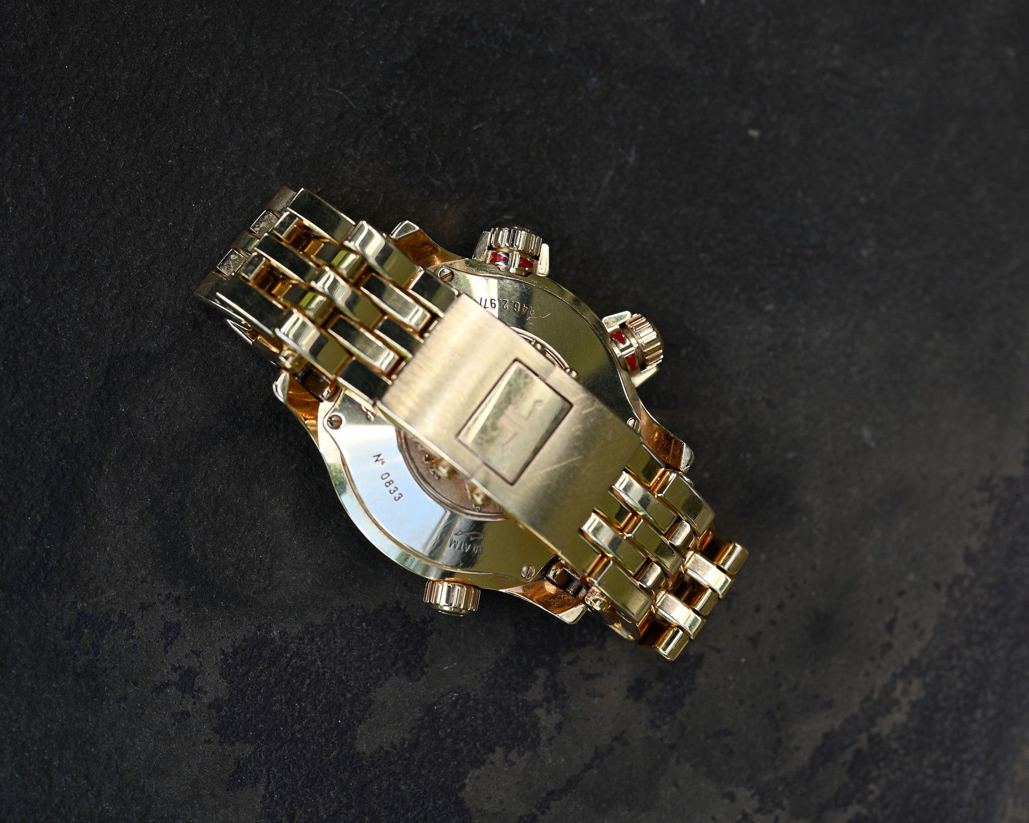 Jaeger-LeCoultre Master Compressor Referenz 146.2.97/1 in massivem Rotgold - Selten und einzigartig ! – Bild 11