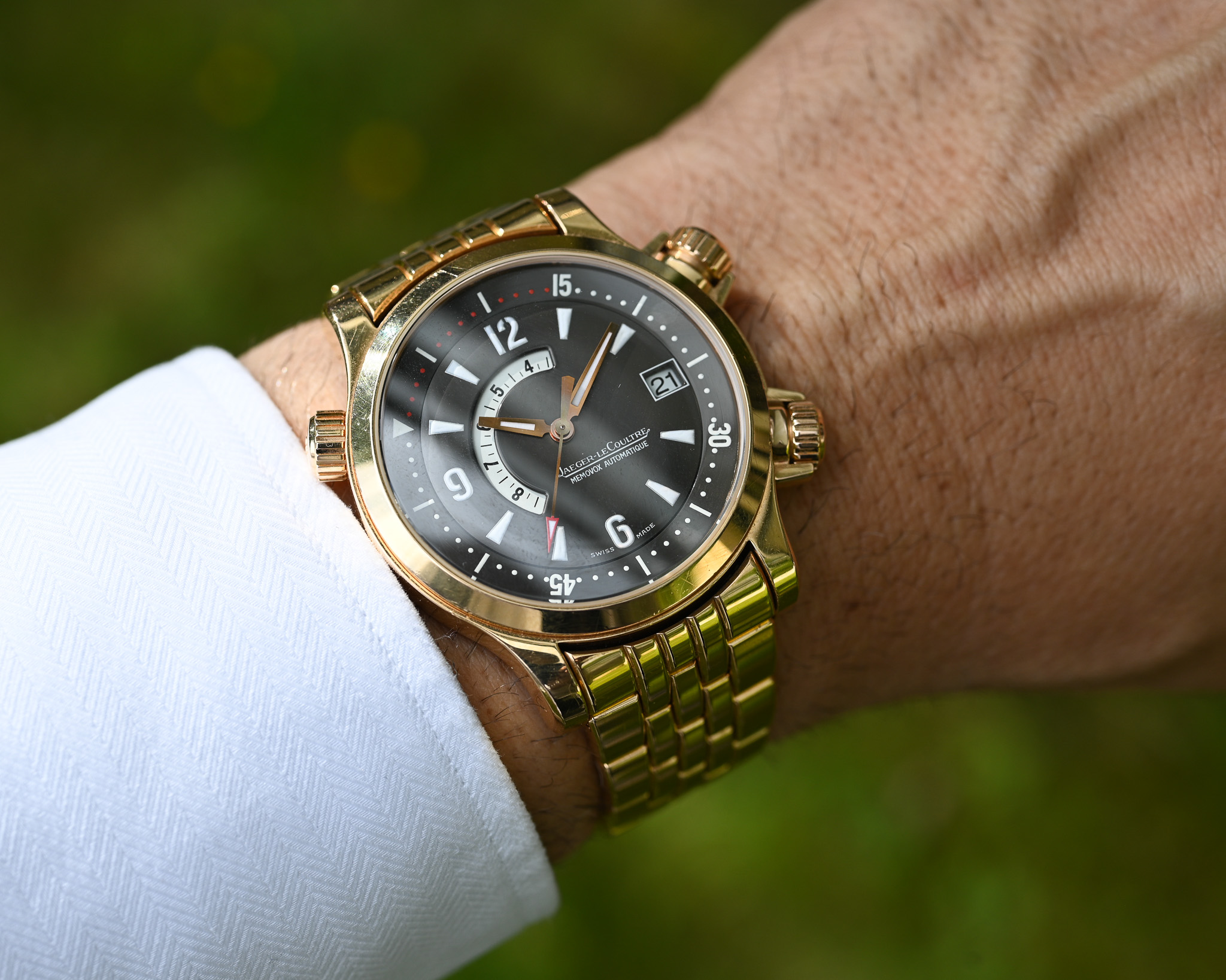 Jaeger-LeCoultre Master Compressor Referenz 146.2.97/1 in massivem Rotgold - Selten und einzigartig !