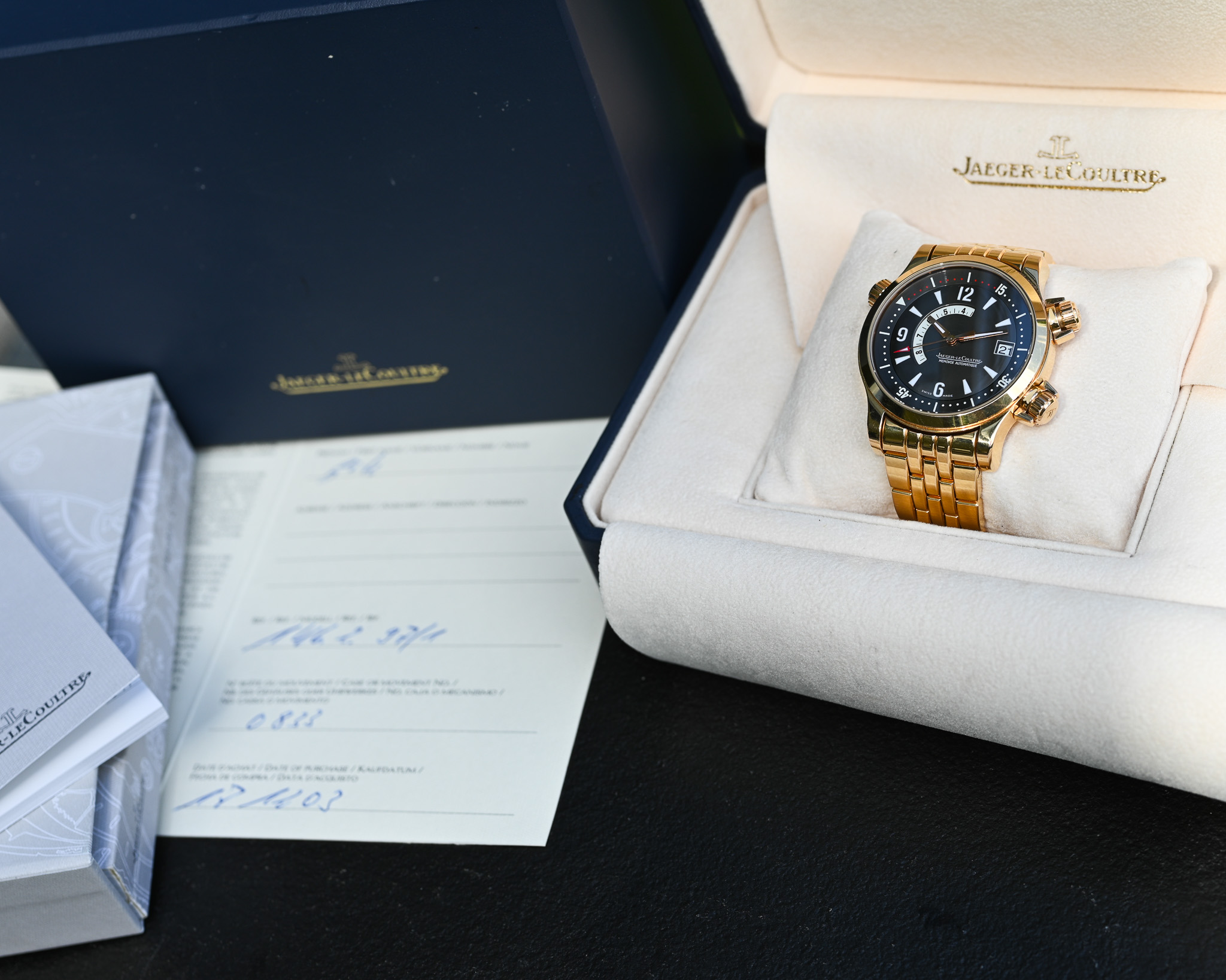 Jaeger-LeCoultre Master Compressor Referenz 146.2.97/1 in massivem Rotgold - Selten und einzigartig ! – Bild 3