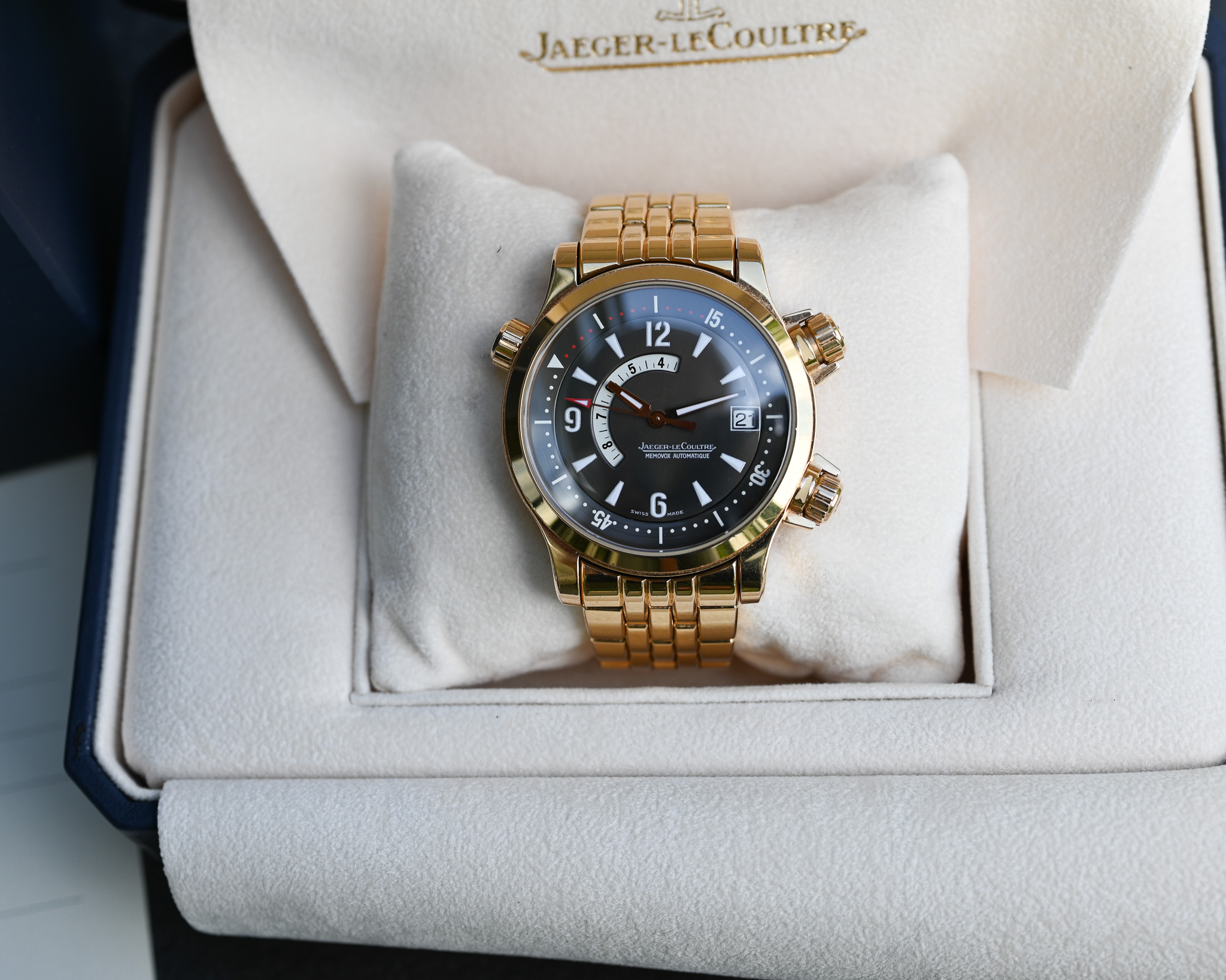 Jaeger-LeCoultre Master Compressor Referenz 146.2.97/1 in massivem Rotgold - Selten und einzigartig ! – Bild 4