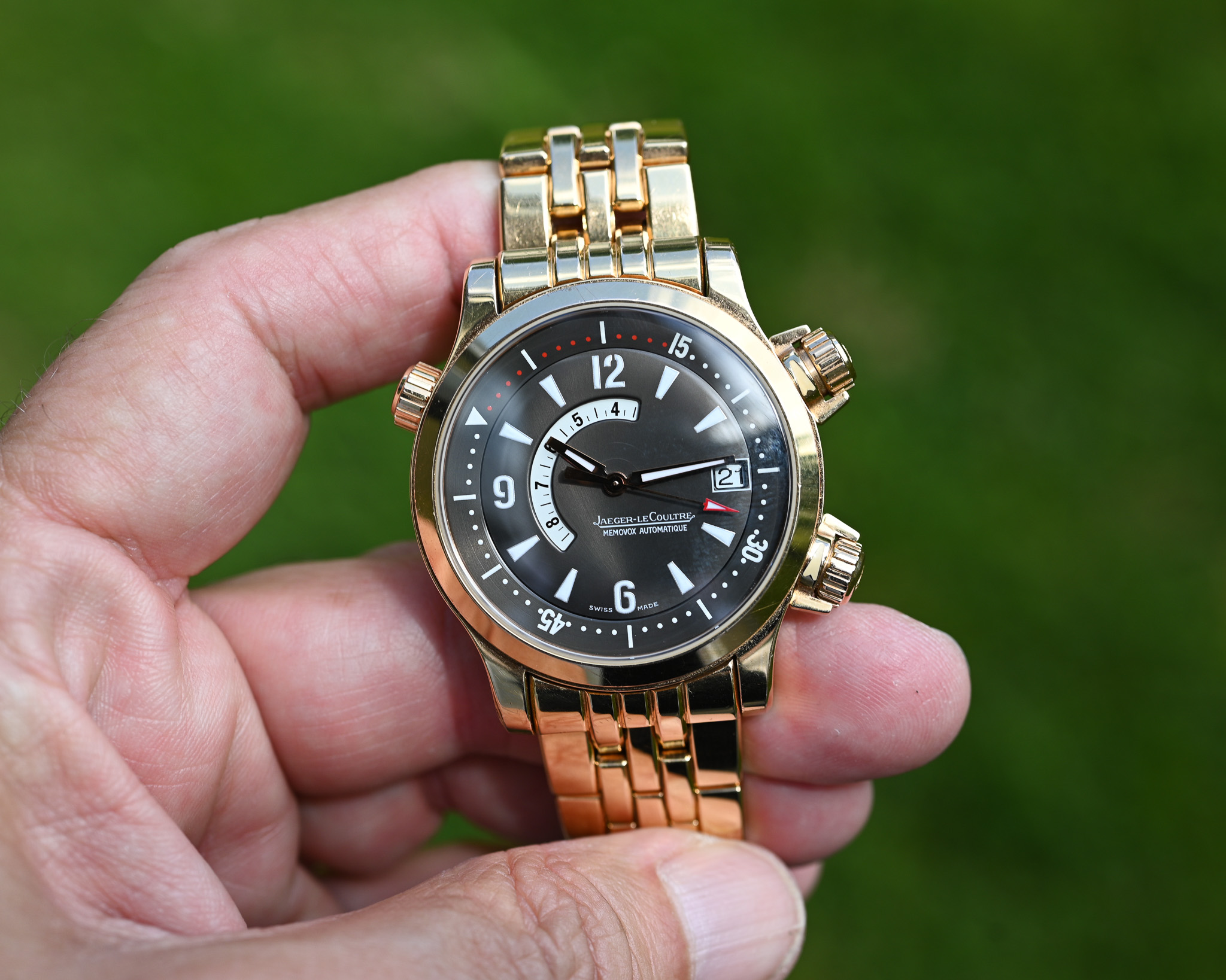Jaeger-LeCoultre Master Compressor Referenz 146.2.97/1 in massivem Rotgold - Selten und einzigartig ! – Bild 7