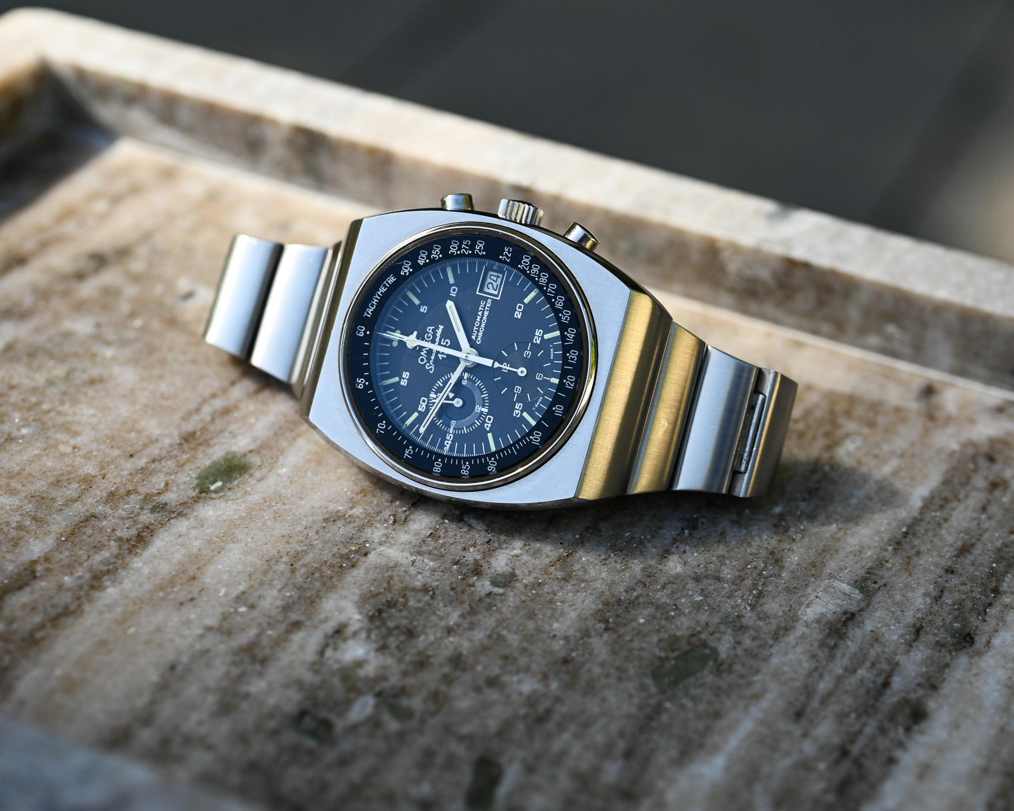 OMEGA Speedmaster 125 - Jubiläumsmodell ca. 1973 - Unpolierter Zustand – Bild 8