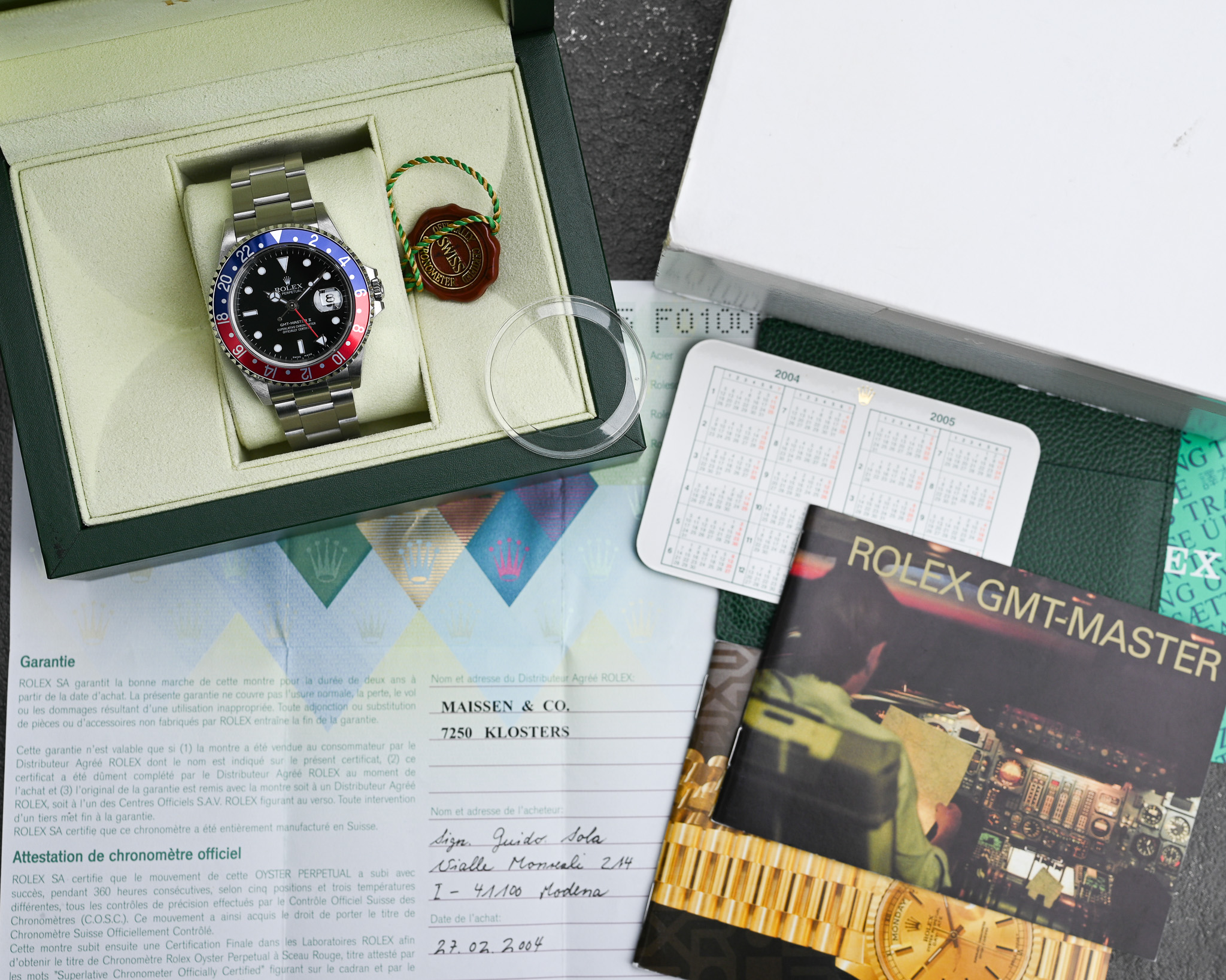 Rolex GMT-Master II Ref. 16710 „Pepsi“ – Fullset aus 2004 – Bild 2