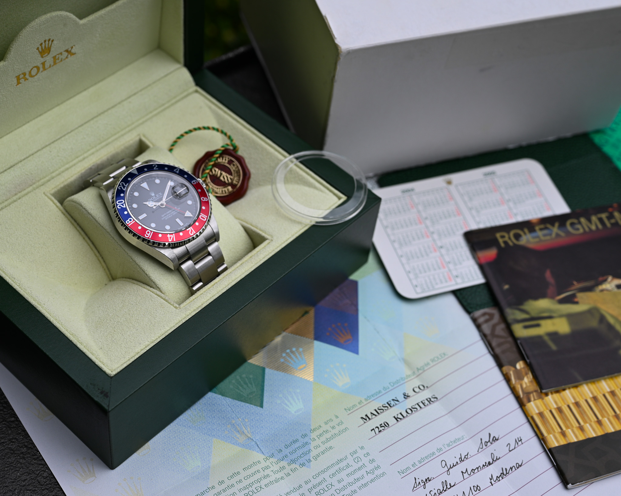 Rolex GMT-Master II Ref. 16710 „Pepsi“ – Fullset aus 2004 – Bild 3
