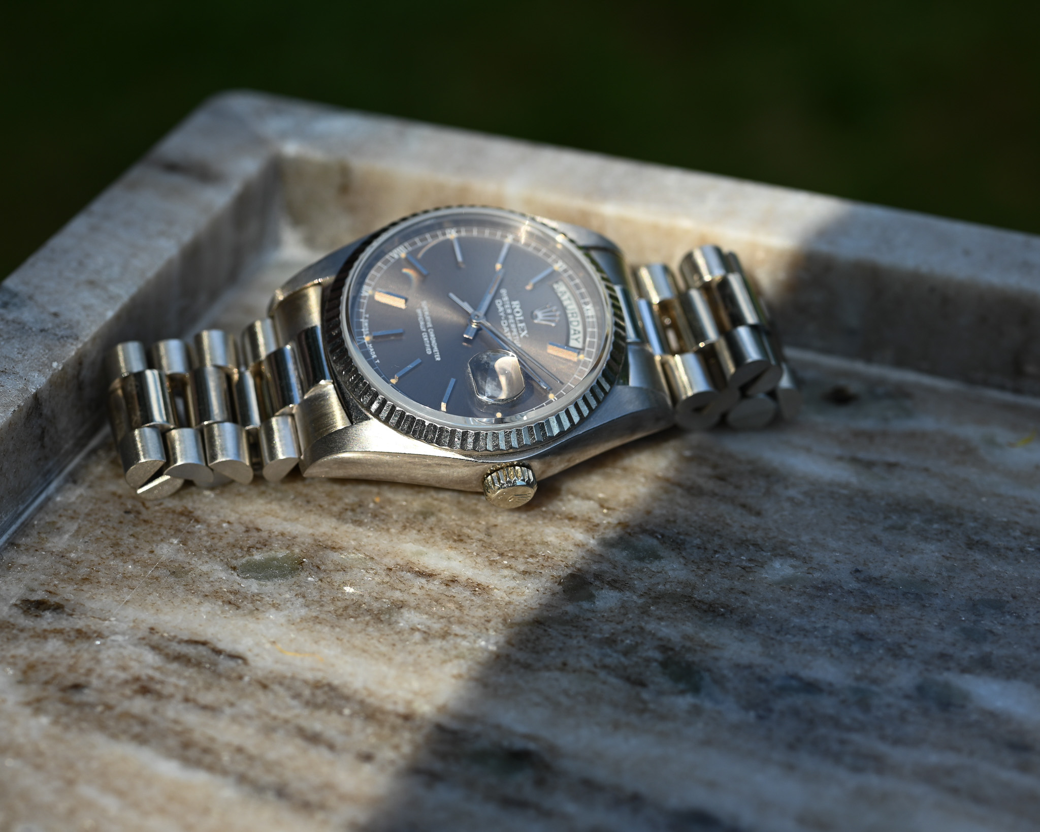 Rolex Day-Date Ref. 18039 „Taupe Dial“ – Dezente Eleganz in Weißgold – Bild 7