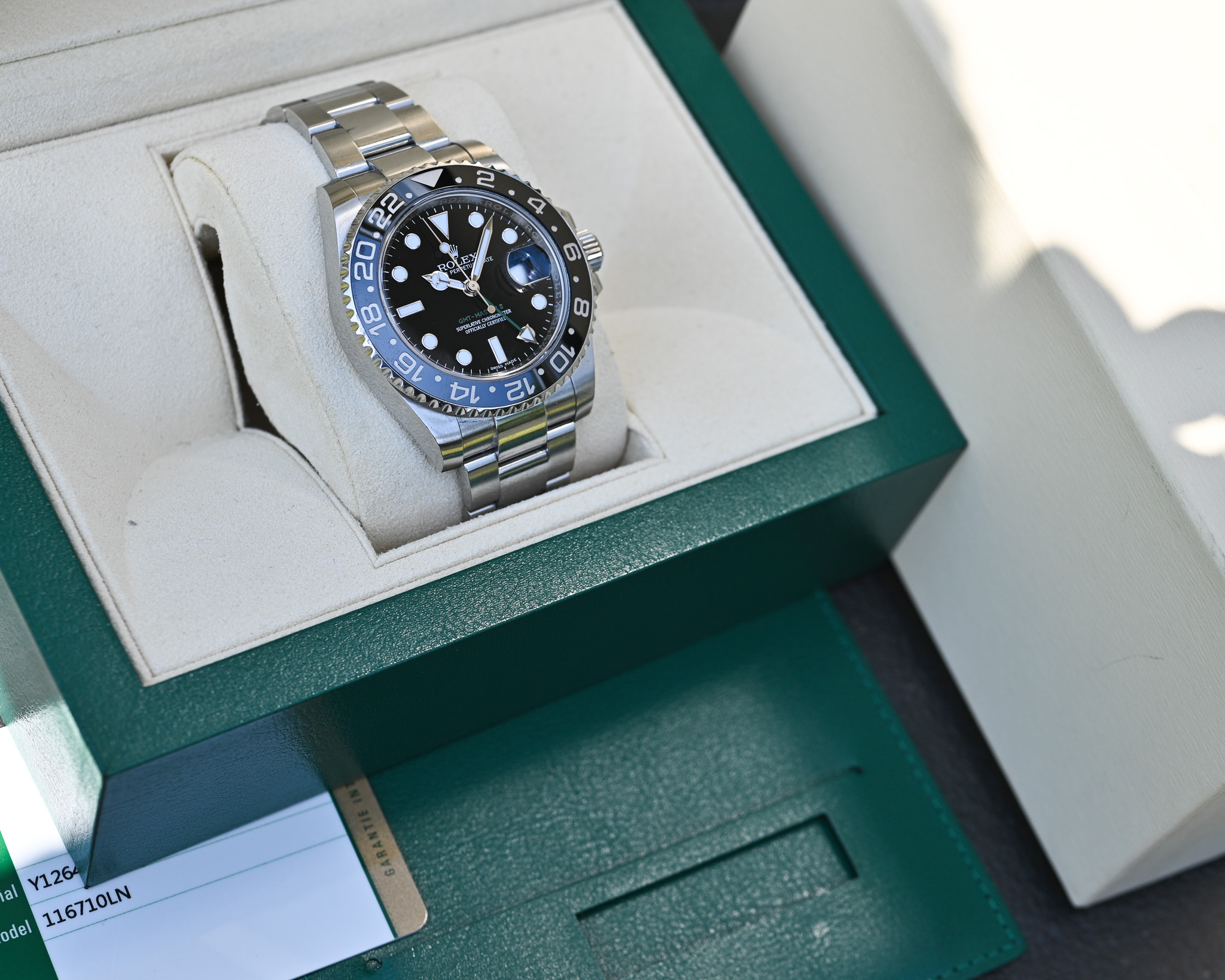 Rolex GMT-Master II 116710LN – Unpoliert und ehrlich getragen – Bild 3