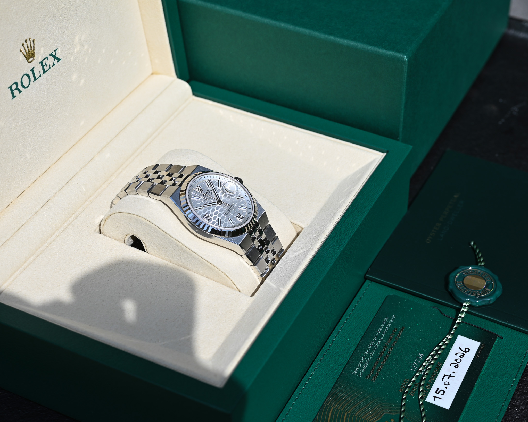 Rolex Oyster Perpetual Land-Dweller 36 Ref. 127234 – NEU und ungetragen ! – Bild 3