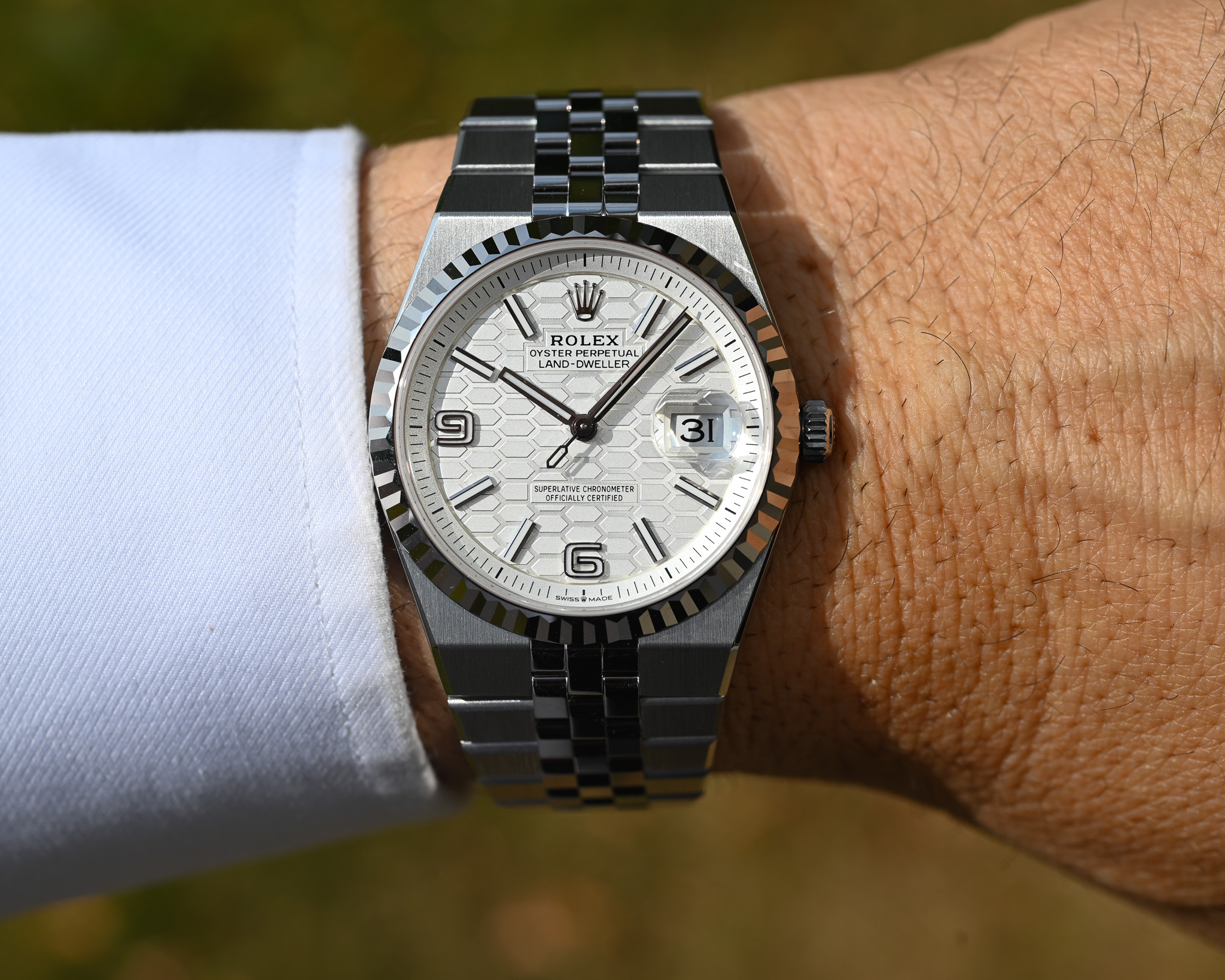 Rolex Oyster Perpetual Land-Dweller 36 Ref. 127234 – NEU und ungetragen ! – Bild 4