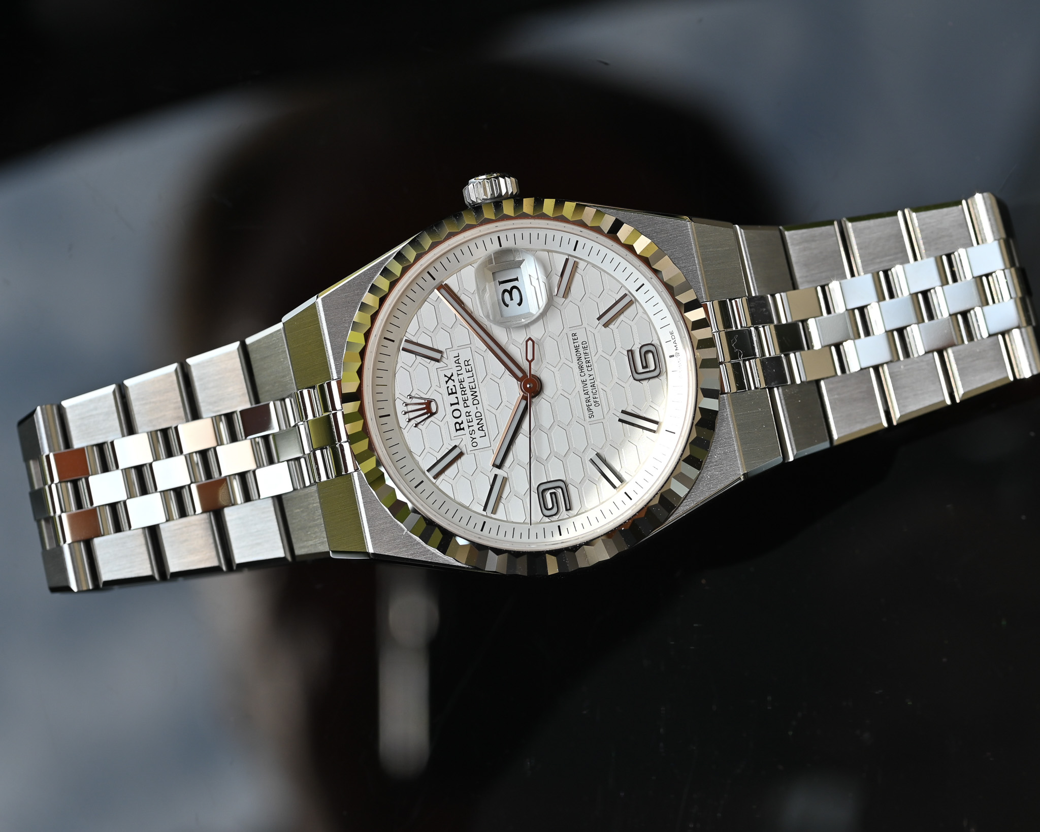 Rolex Oyster Perpetual Land-Dweller 36 Ref. 127234 – NEU und ungetragen ! – Bild 9