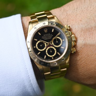 Rolex Cosmograph Daytona Ref. 16528 – 1994 – Black Dial „Inverted 6“ – Box & Papiere