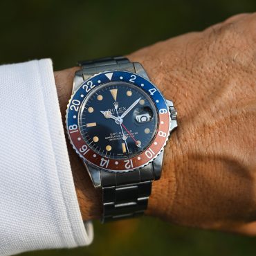 Rolex GMT 1675 Gilt mit Fullgloss Zifferblatt und Traumpatina