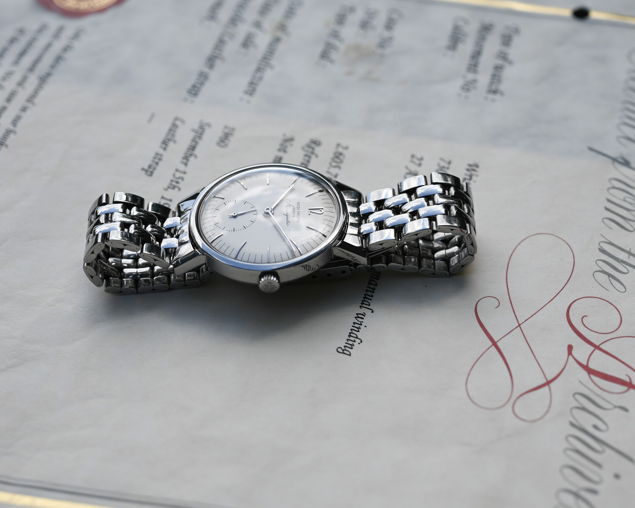 Patek Philippe Ref. 3417 „Amagnetic“ – Eine der seltensten Stahl-Patek überhaupt - Eine echte Ikone ! – Bild 13