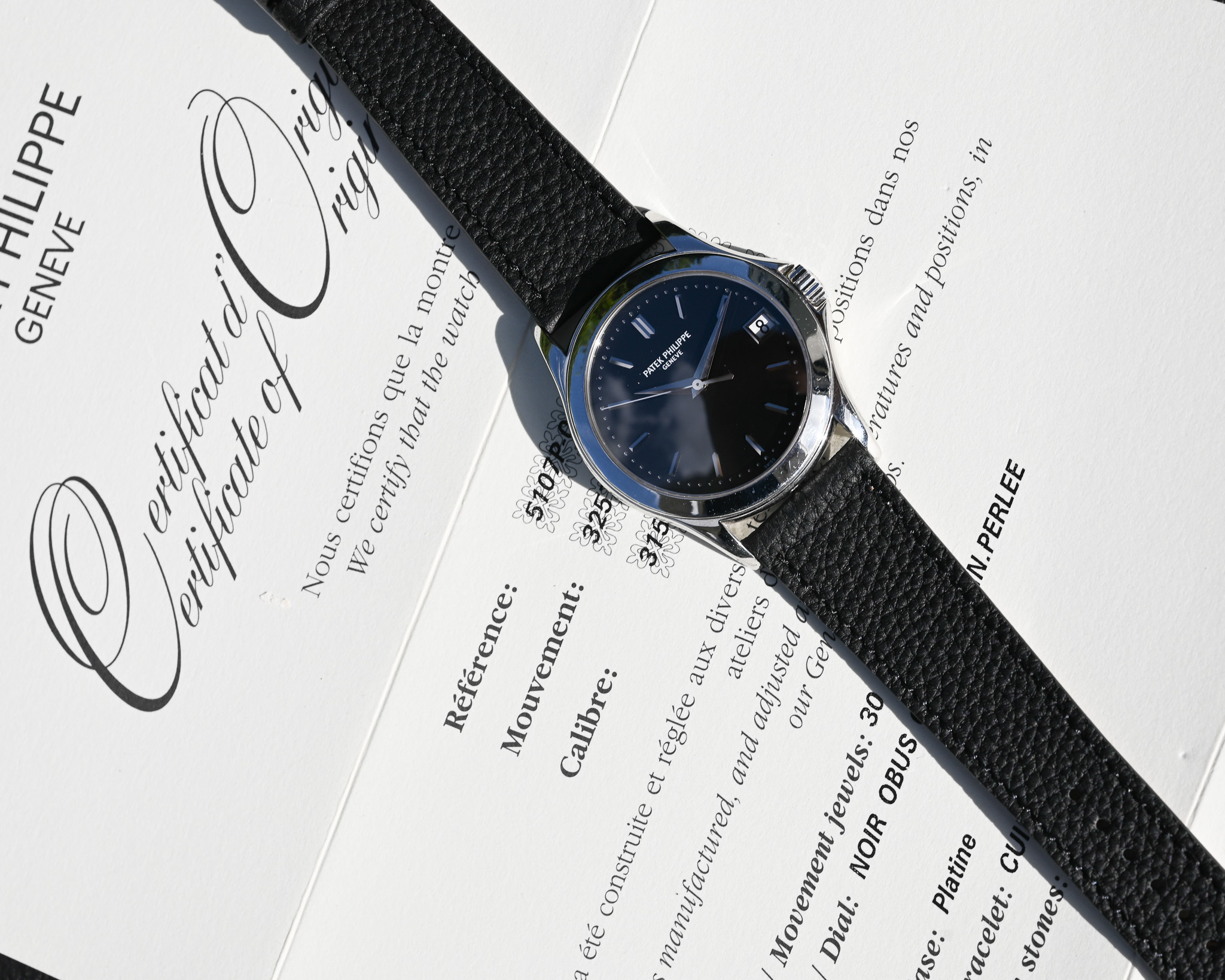 Patek Philippe Calatrava 5107P – Fullset | Frisch revisioniert | Seltene Platin-Ausführung – Bild 10