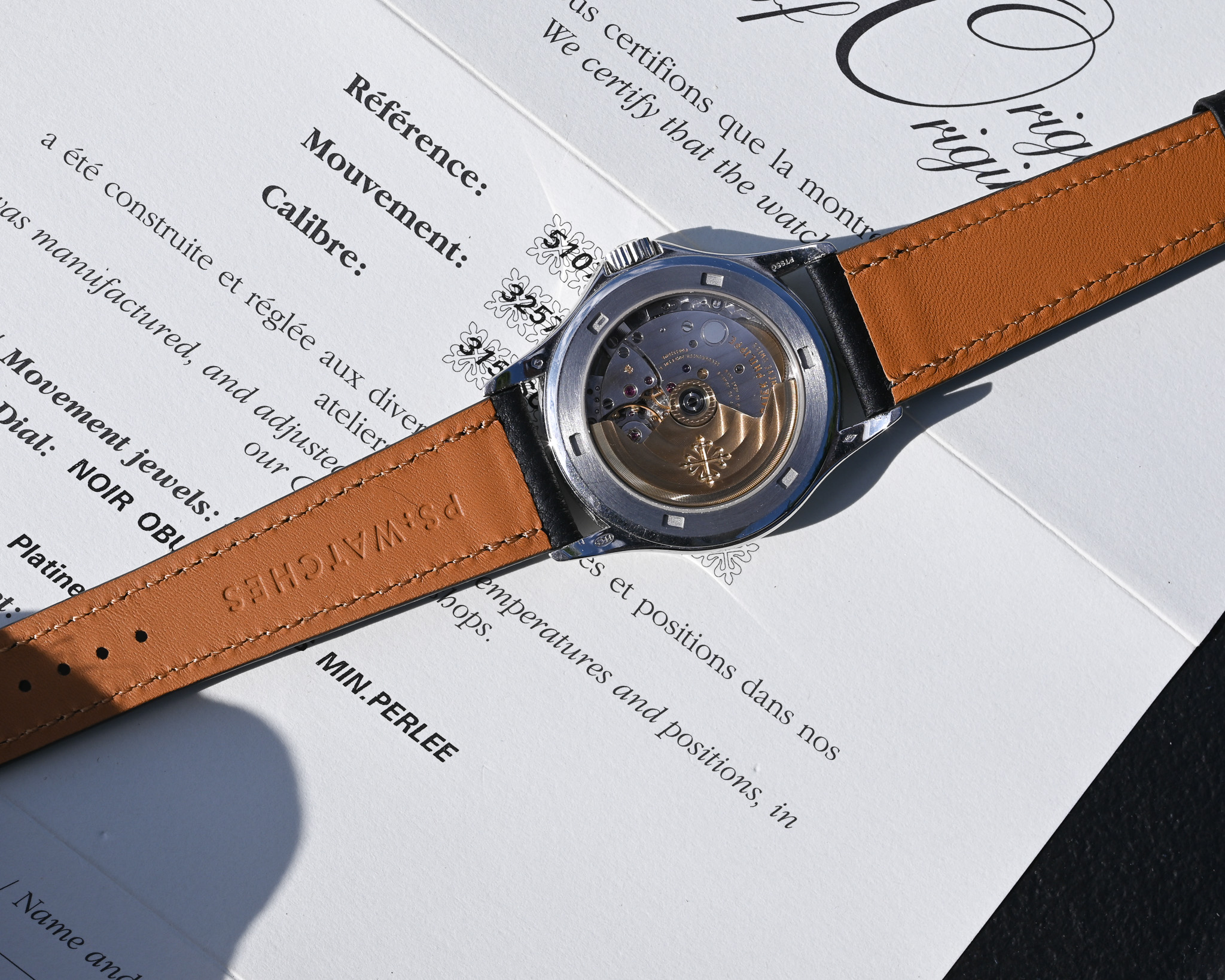 Patek Philippe Calatrava 5107P – Fullset | Frisch revisioniert | Seltene Platin-Ausführung – Bild 11