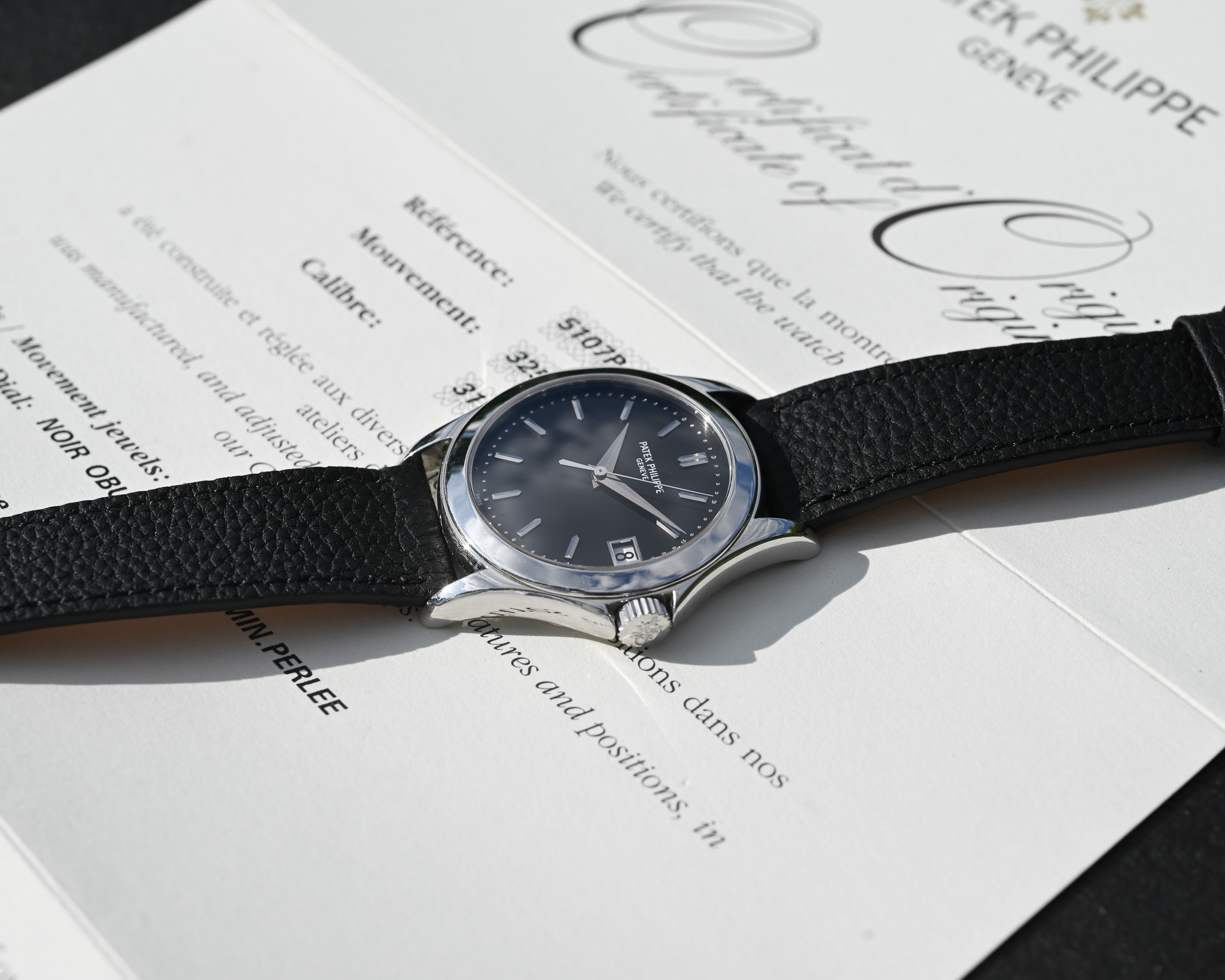 Patek Philippe Calatrava 5107P – Fullset | Frisch revisioniert | Seltene Platin-Ausführung – Bild 14