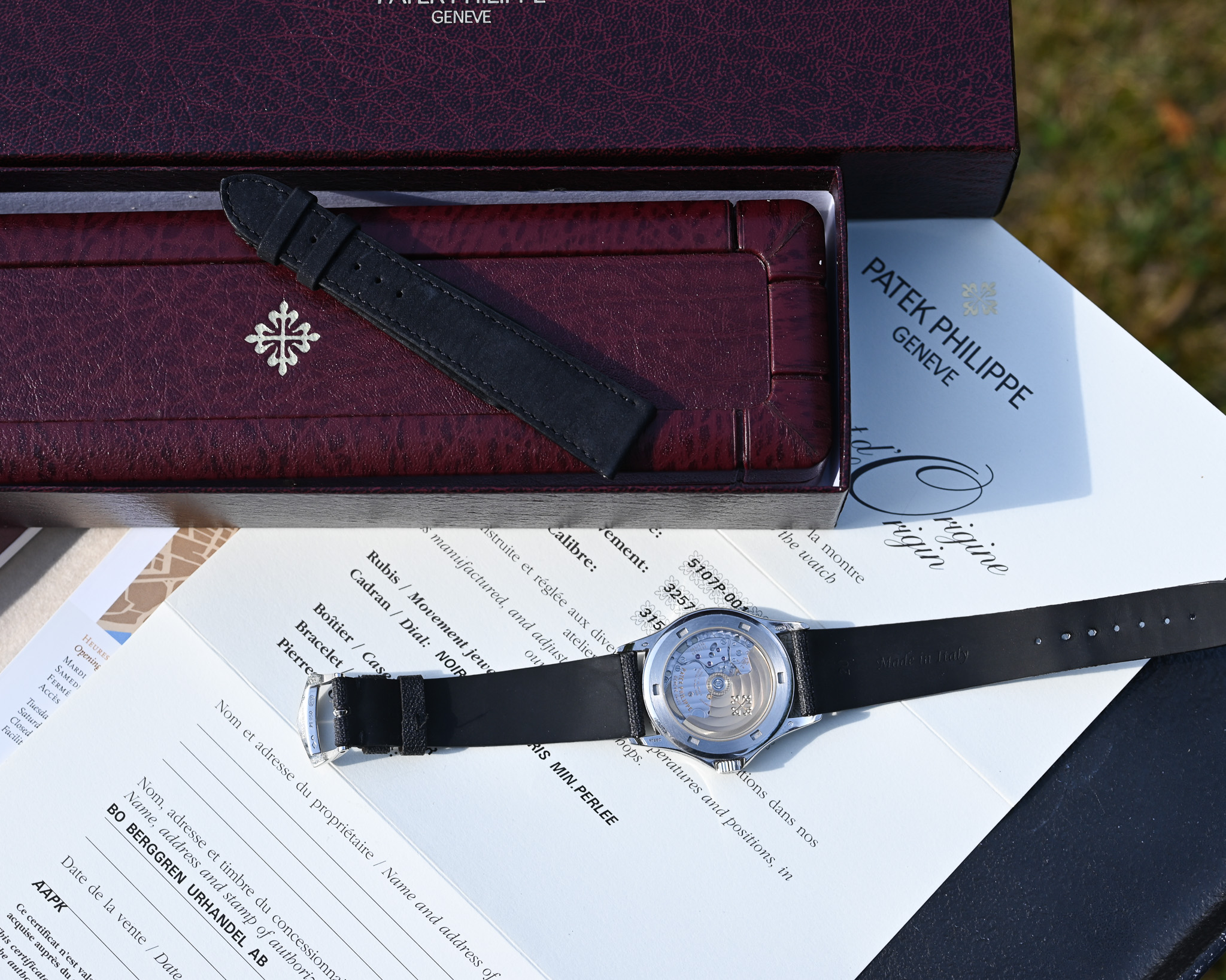 Patek Philippe Calatrava 5107P – Fullset | Frisch revisioniert | Seltene Platin-Ausführung – Bild 5