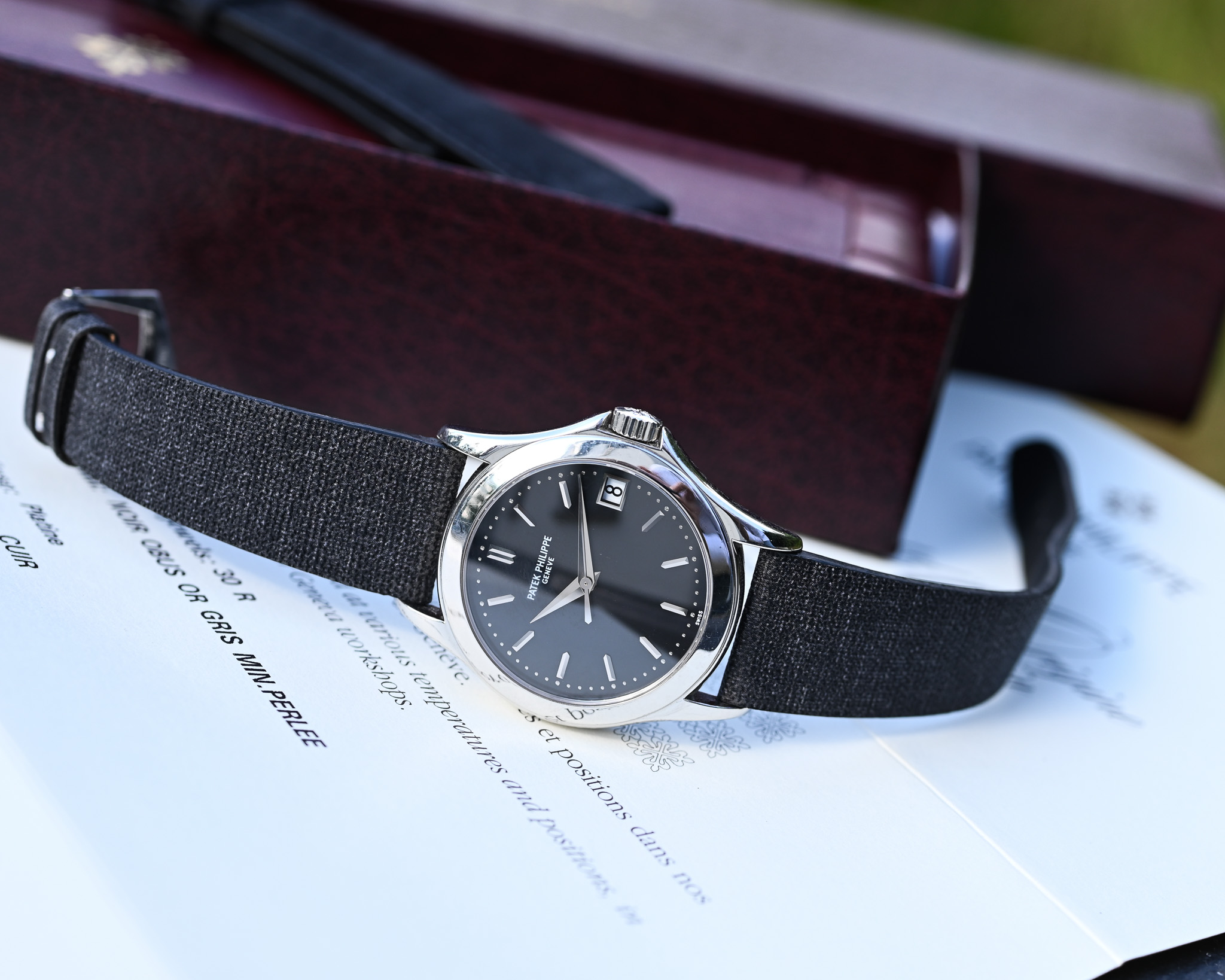 Patek Philippe Calatrava 5107P – Fullset | Frisch revisioniert | Seltene Platin-Ausführung – Bild 8