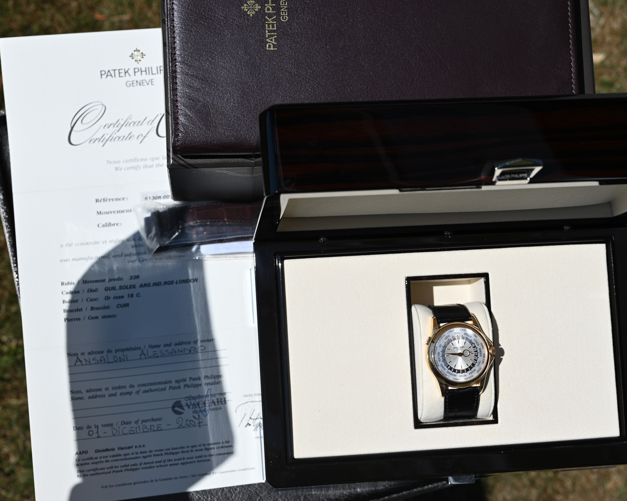 Patek Philippe World Time 5130R-001 – Weltzeit in ihrer schönsten Form – Bild 2
