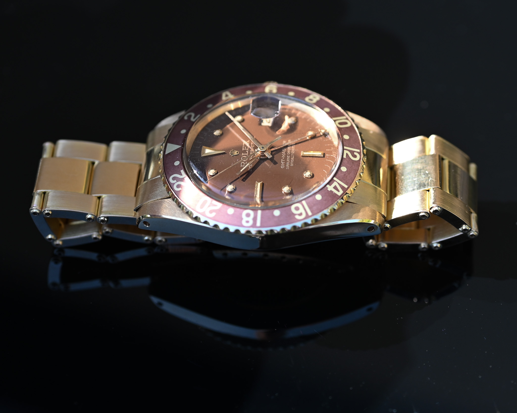 Rolex GMT-Master 1675/8 – MK 1 „Hyphen Dial“ ohne Kronenschutz - Fullset ! – Bild 17