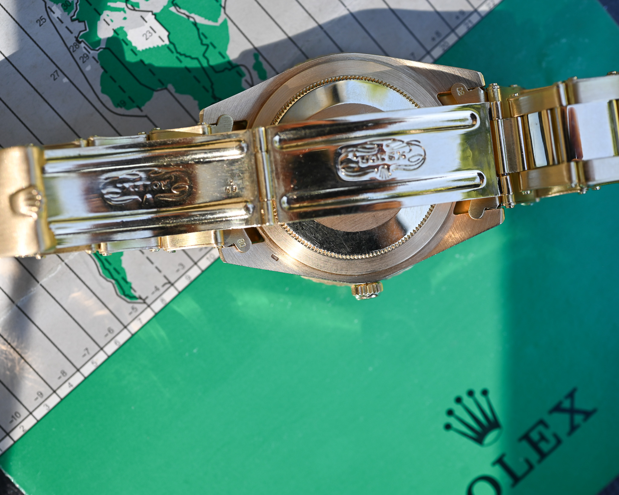 Rolex GMT-Master 1675/8 – MK 1 „Hyphen Dial“ ohne Kronenschutz - Fullset ! – Bild 24