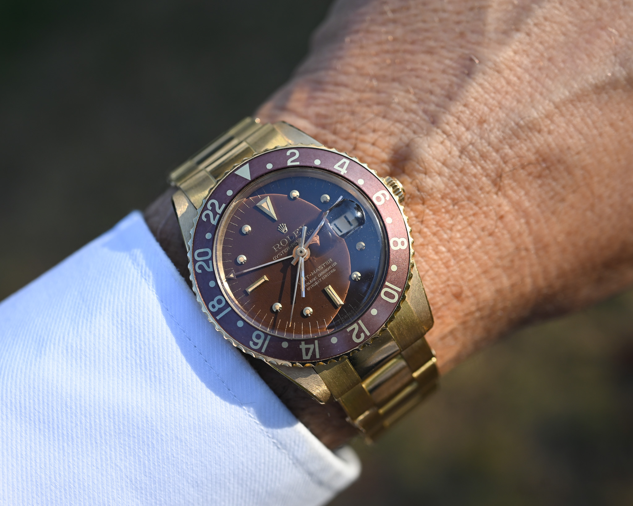 Rolex GMT-Master 1675/8 – MK 1 „Hyphen Dial“ ohne Kronenschutz - Fullset ! – Bild 8