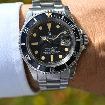 Rolex Submariner 1680 – 1978 – Unpoliert, Dunkle und Warme Patina, MK3 Insert & Top Hat Plexy