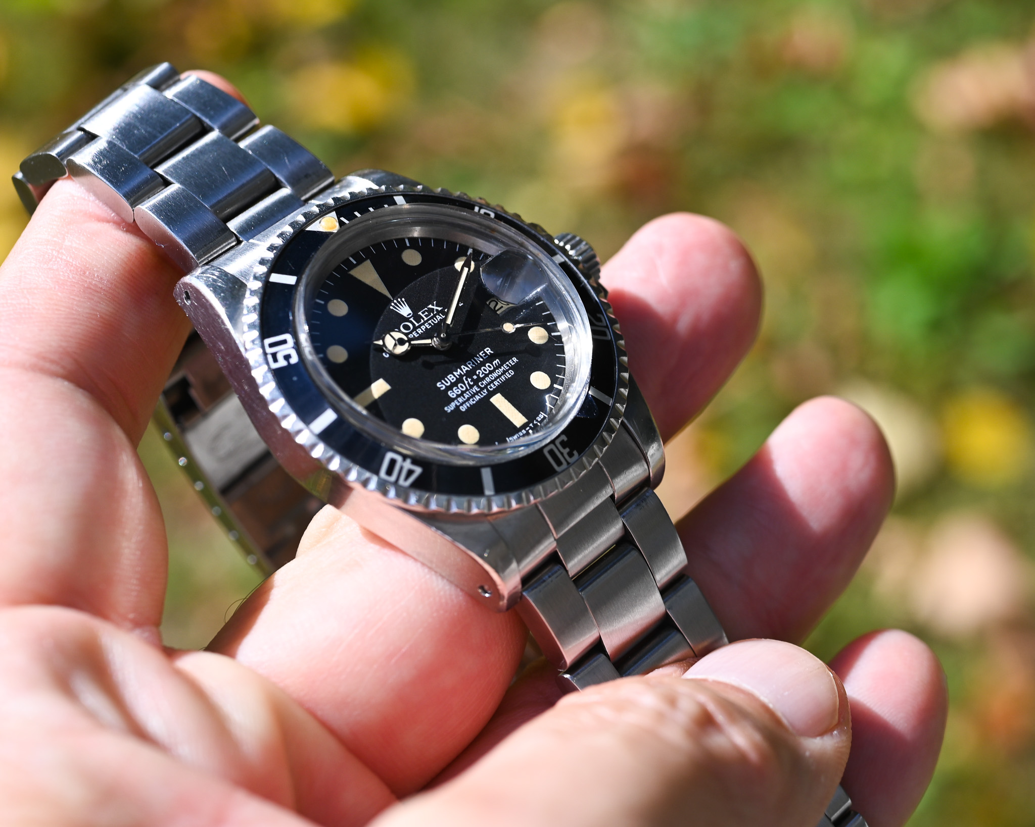 Rolex Submariner 1680 – 1978 – Unpoliert, Dunkle und Warme Patina, MK3 Insert & Top Hat Plexy – Bild 4
