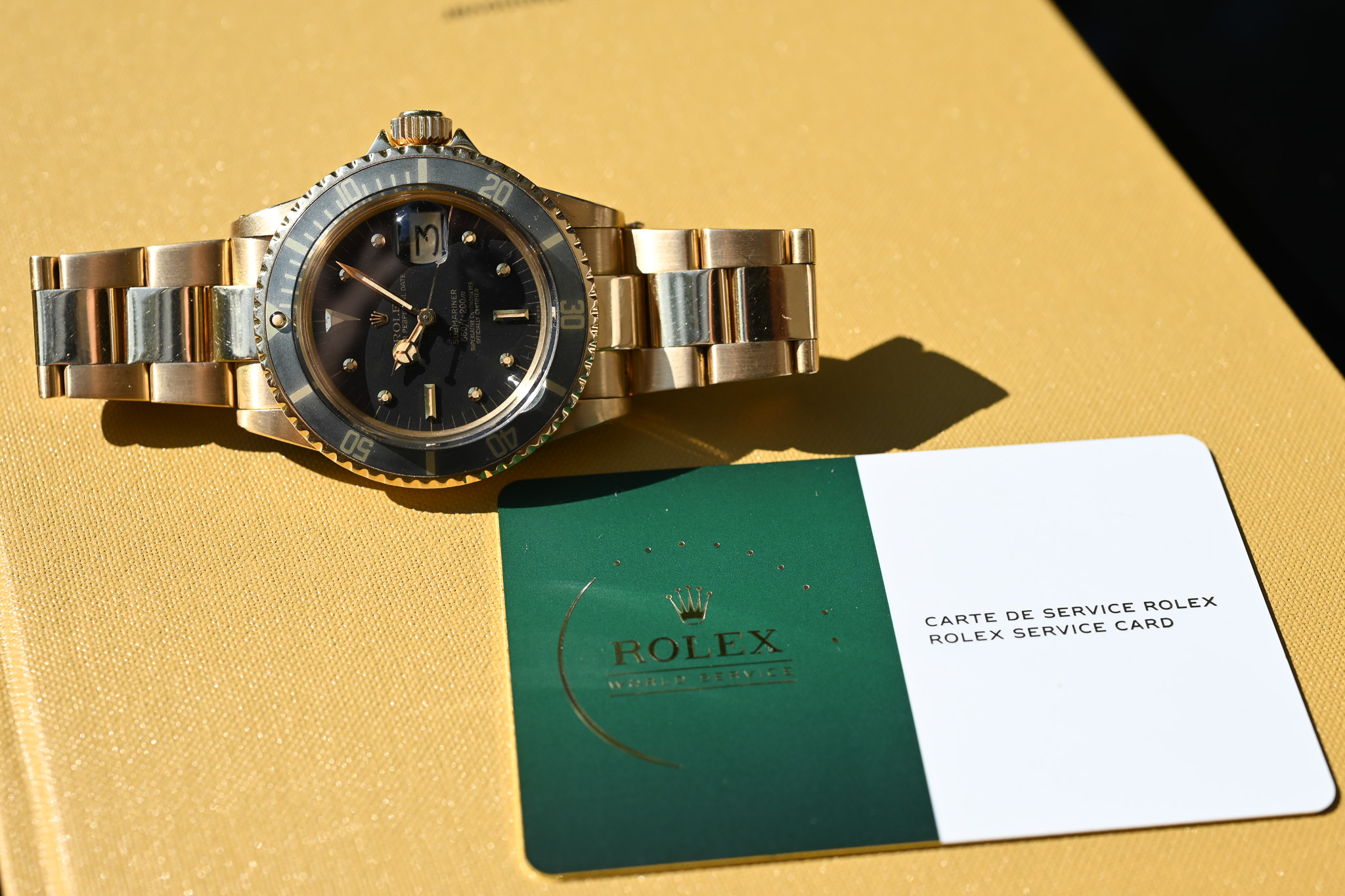 Rolex Submariner 1680/8 – 1973 | Gold, Vintage Charme & Asprey London – Bild 6
