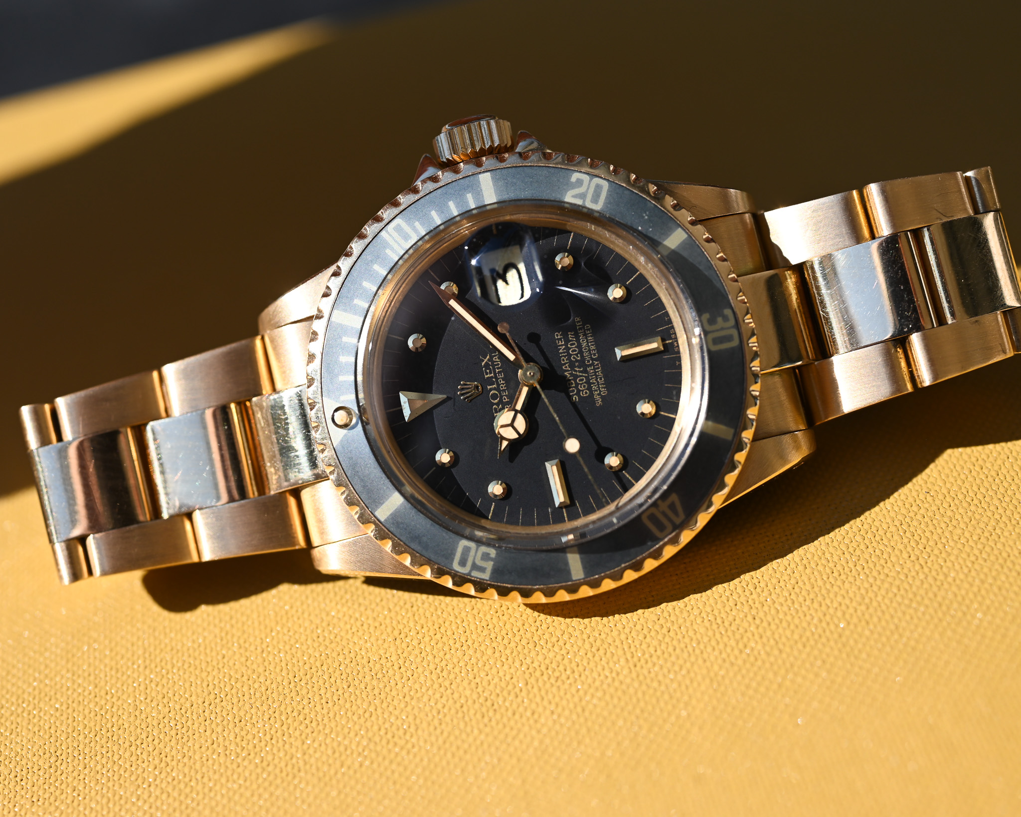 Rolex Submariner 1680/8 – 1973 | Gold, Vintage Charme & Asprey London – Bild 7