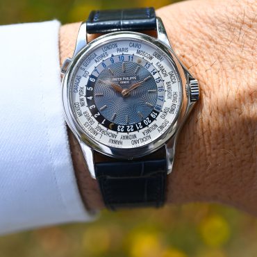 Patek Philippe 5110P World Time – Platin, 2002