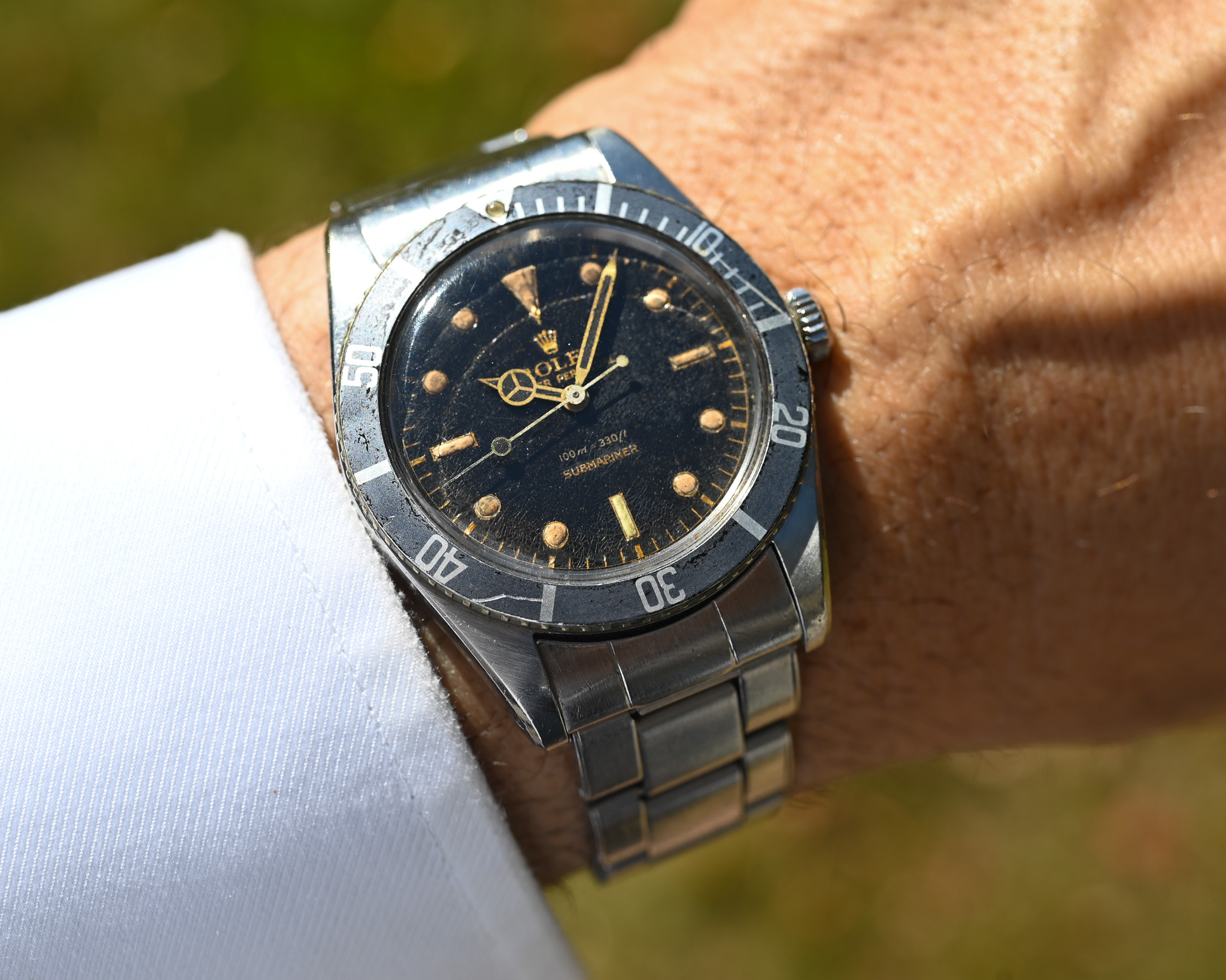 Rolex Submariner 5508 Tropical Dial – 1958