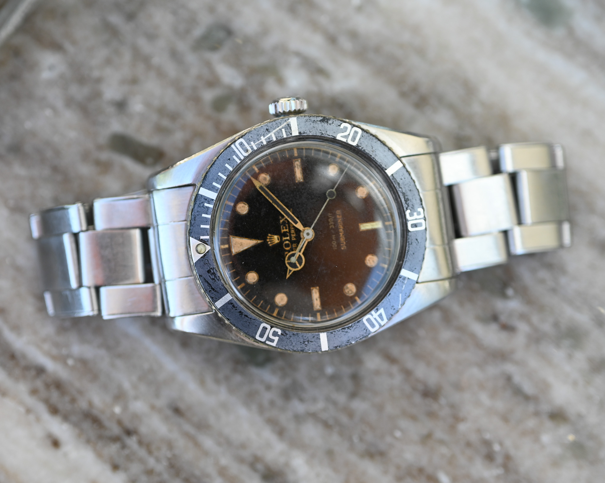 Rolex Submariner 5508 Tropical Dial – 1958 – Bild 8