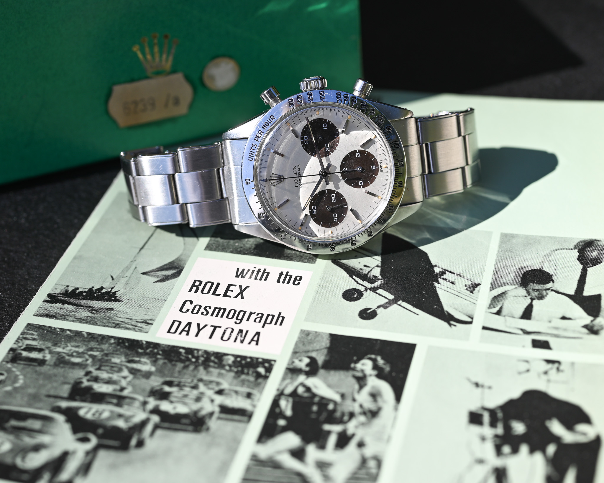 Rolex Daytona 6239 „Le Mans“ – Double Swiss - Tropical Dial – Bild 11