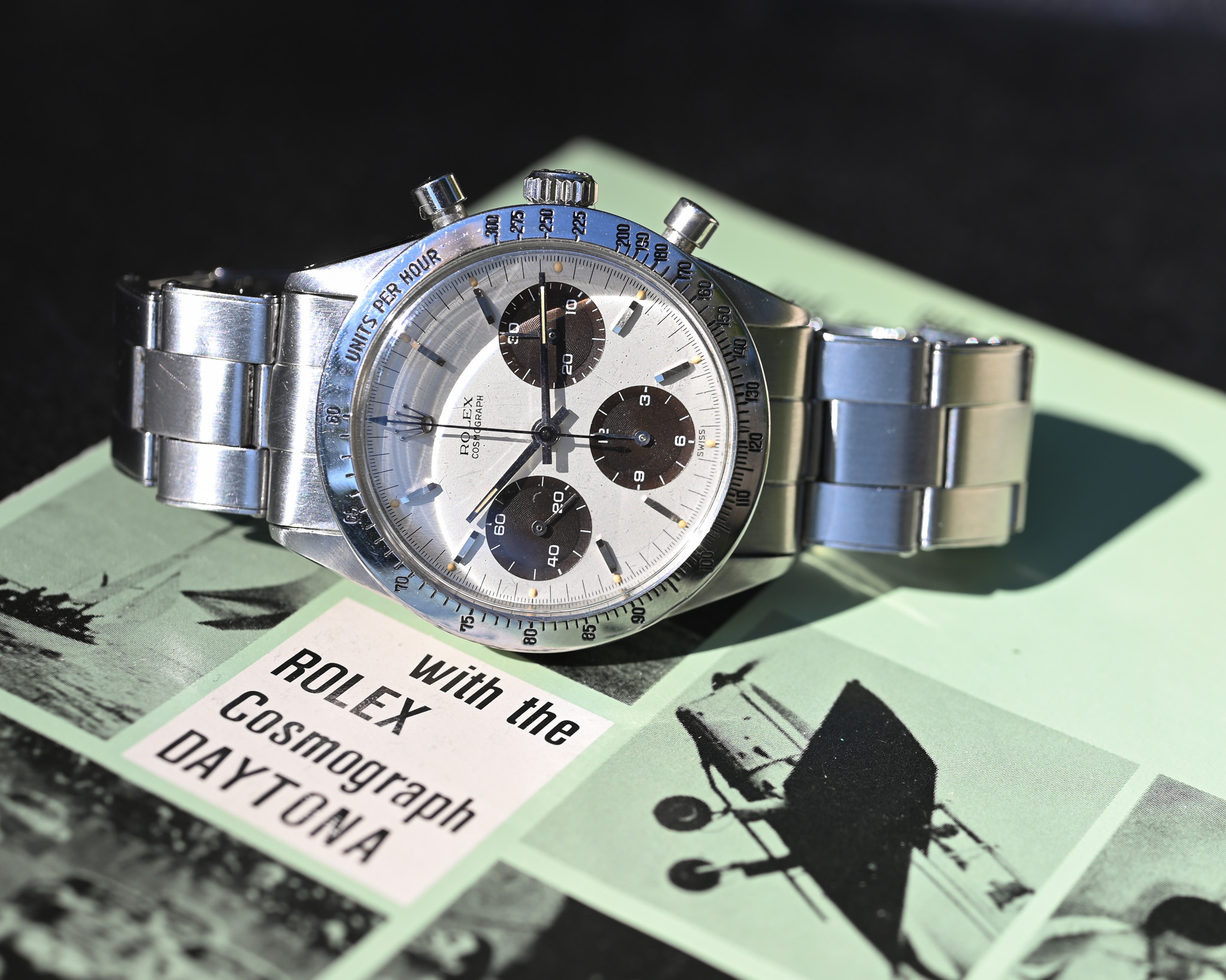 Rolex Daytona 6239 „Le Mans“ – Double Swiss - Tropical Dial – Bild 14