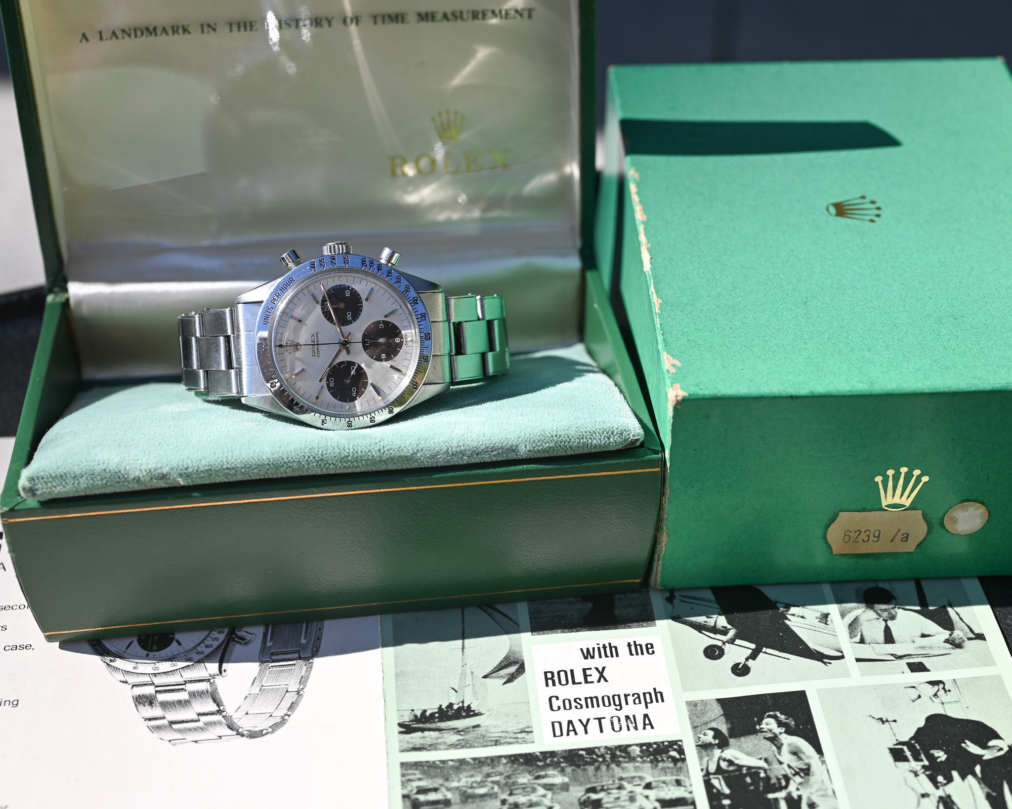 Rolex Daytona 6239 „Le Mans“ – Double Swiss - Tropical Dial – Bild 3