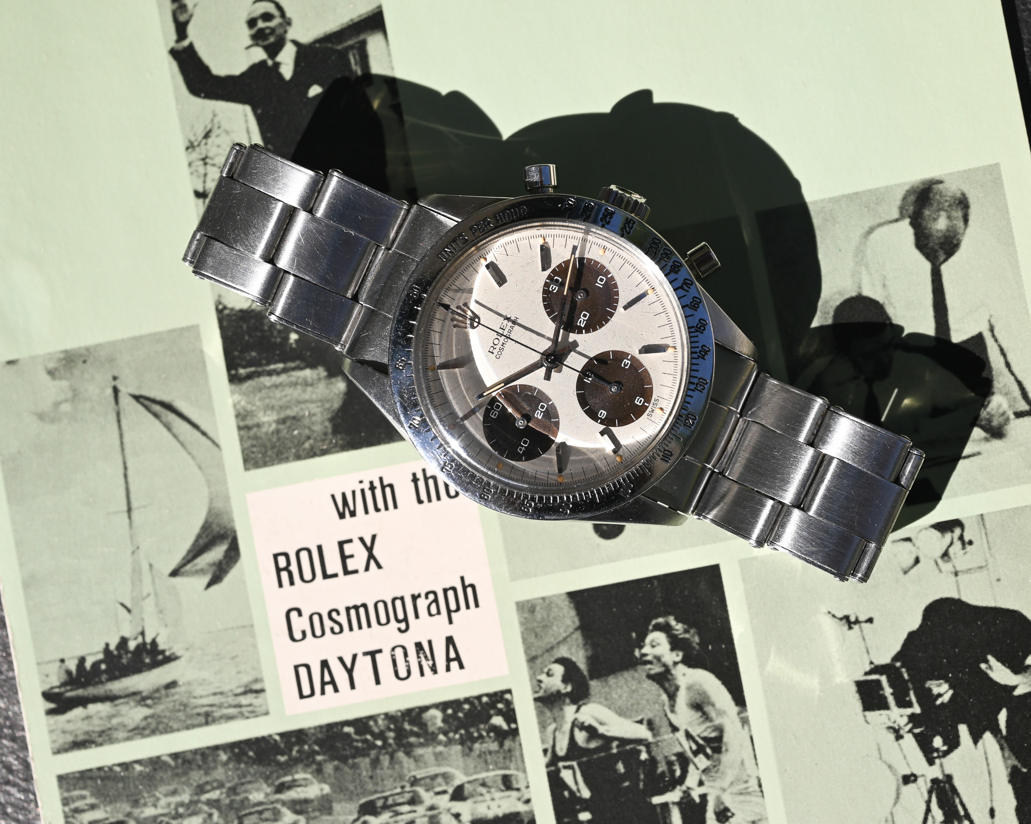 Rolex Daytona 6239 „Le Mans“ – Double Swiss - Tropical Dial – Bild 9