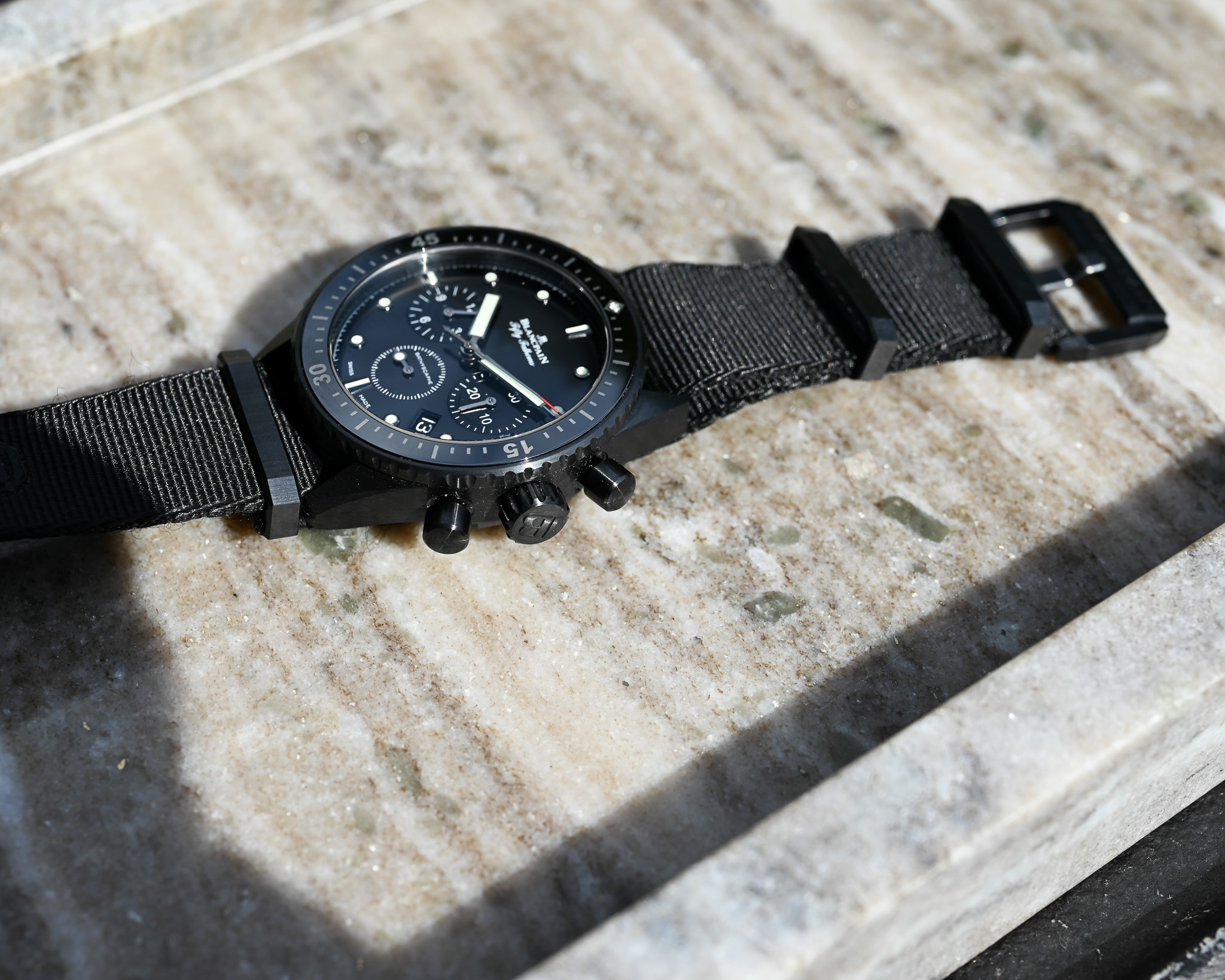 Blancpain Fifty Fathoms Bathyscaphe Chronographe Flyback – Ref. 5200 0130 NABA – Bild 15