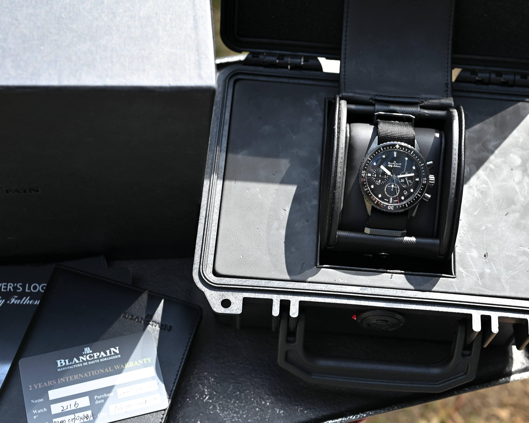 Blancpain Fifty Fathoms Bathyscaphe Chronographe Flyback – Ref. 5200 0130 NABA – Bild 2