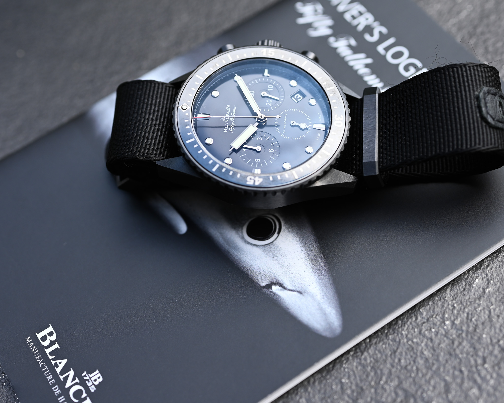Blancpain Fifty Fathoms Bathyscaphe Chronographe Flyback – Ref. 5200 0130 NABA – Bild 7