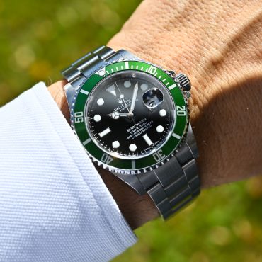 Rolex Submariner Date Ref. 16610LV „Kermit“ – Perfekter Zustand, Fullset aus 2009 - LC 100