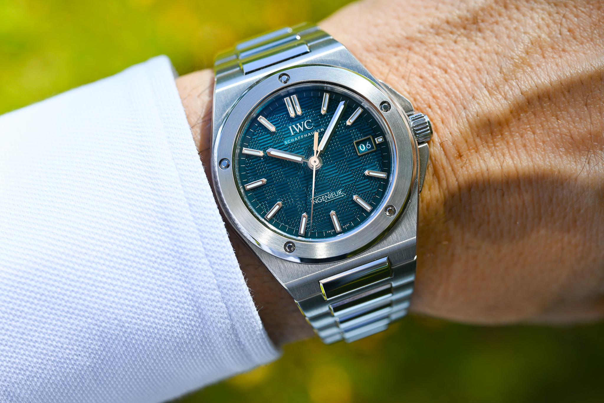 IWC Ingenieur Automatic 40 Ref. IW328903 – Aqua Dial