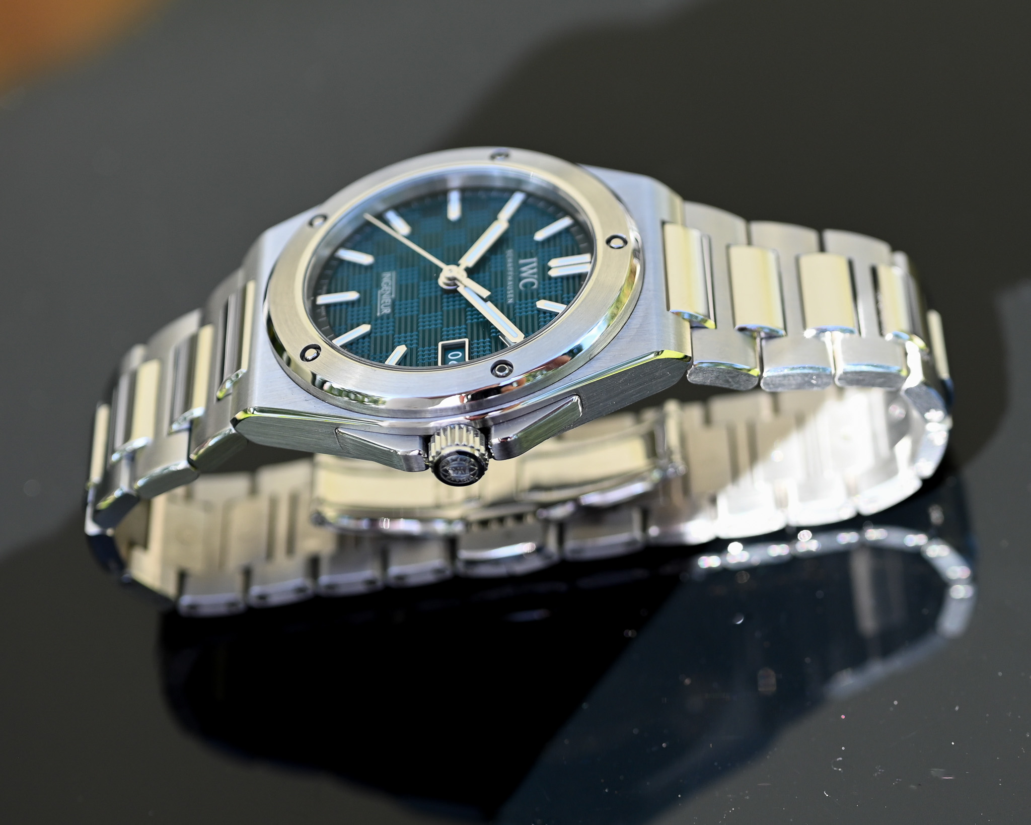 IWC Ingenieur Automatic 40 Ref. IW328903 – Aqua Dial – Bild 13