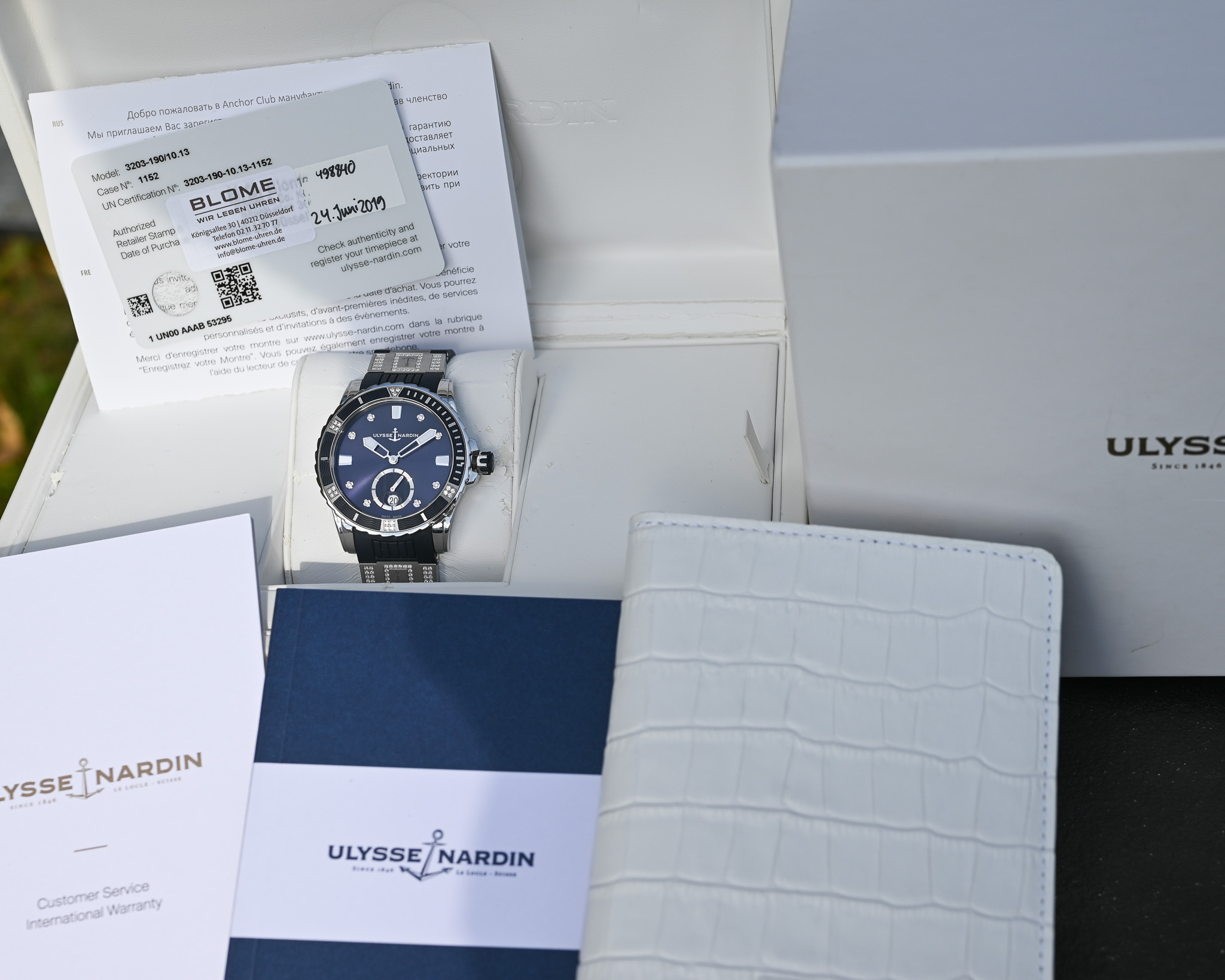 Ulysse Nardin Ref. 3203-190/10.13 "Diver" – Fullset aus 2019 – Bild 3