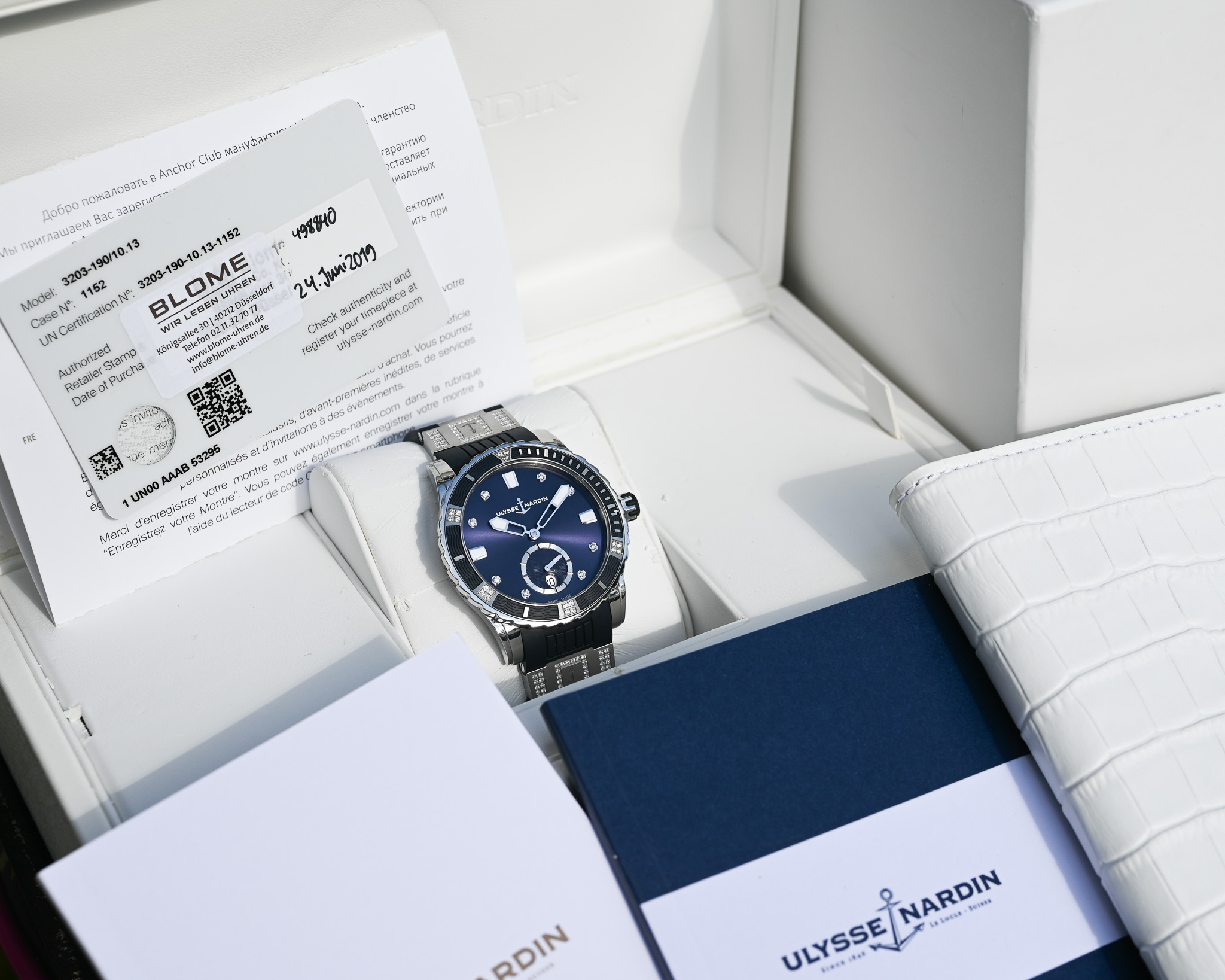 Ulysse Nardin Ref. 3203-190/10.13 "Diver" – Fullset aus 2019 – Bild 4