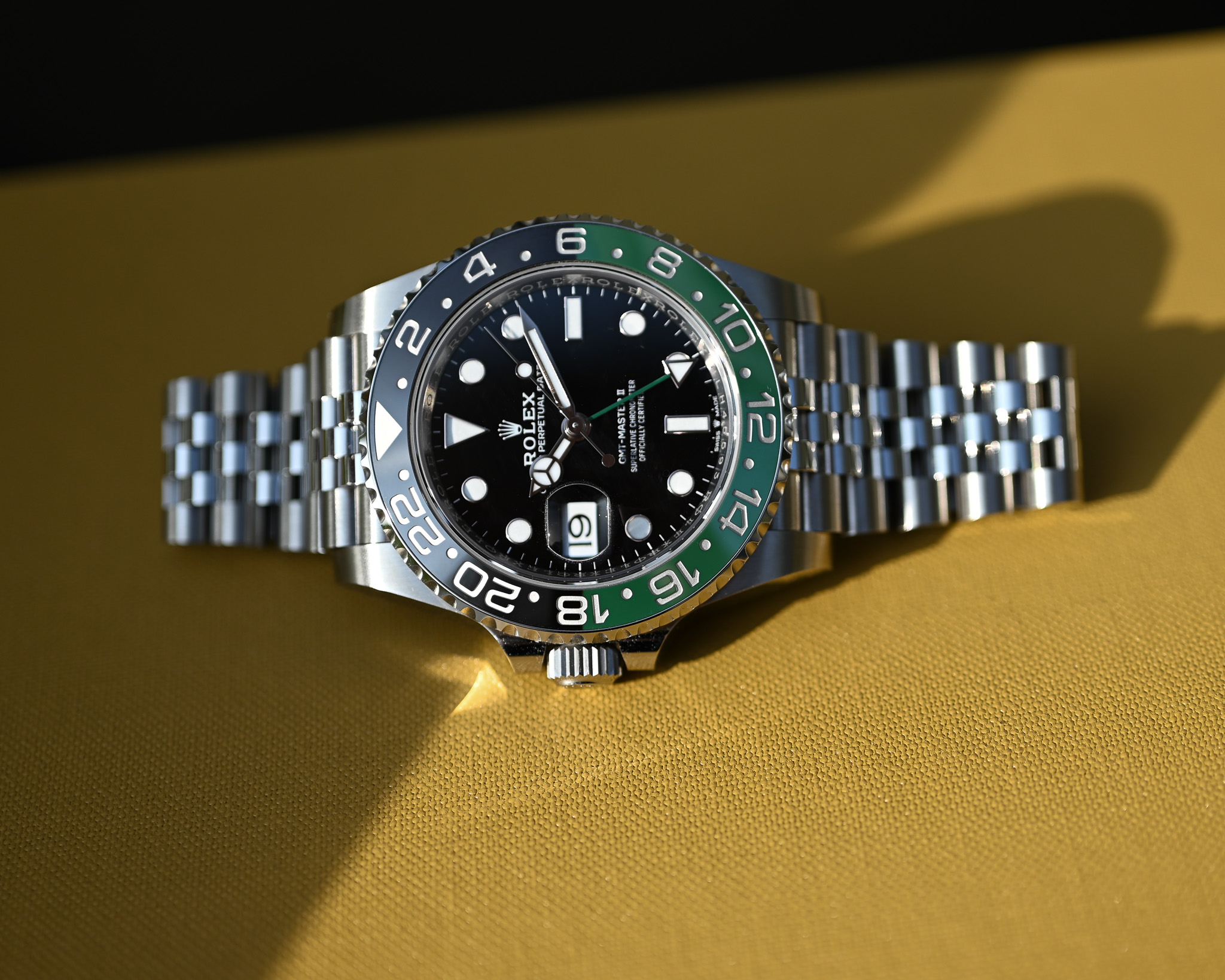Rolex GMT-Master II Ref. 126720VTNR „Sprite“ – Jubilee – Fullset – Bild 10